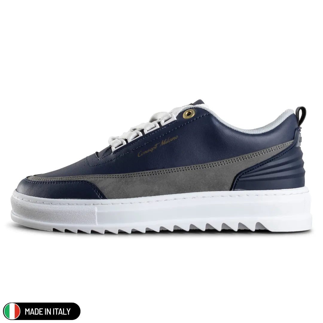 LeClub™ | Baskets en cuir mélangé