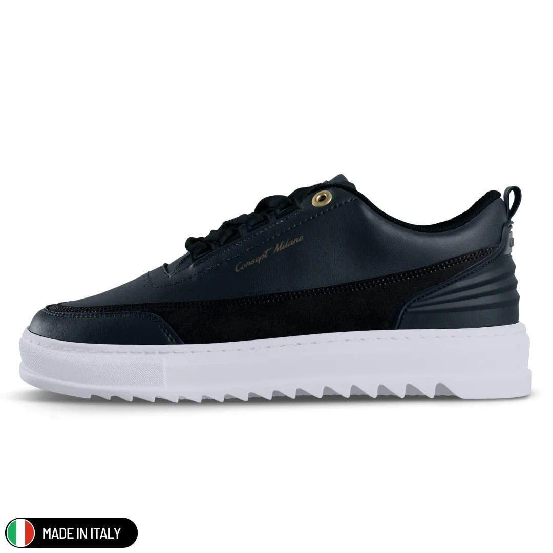 LeClub™ | Baskets en cuir mélangé