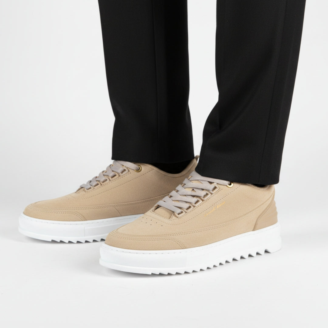 LeClub™ | Baskets en cuir mélangé