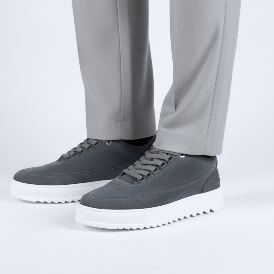 LeClub™ | Baskets en cuir mélangé