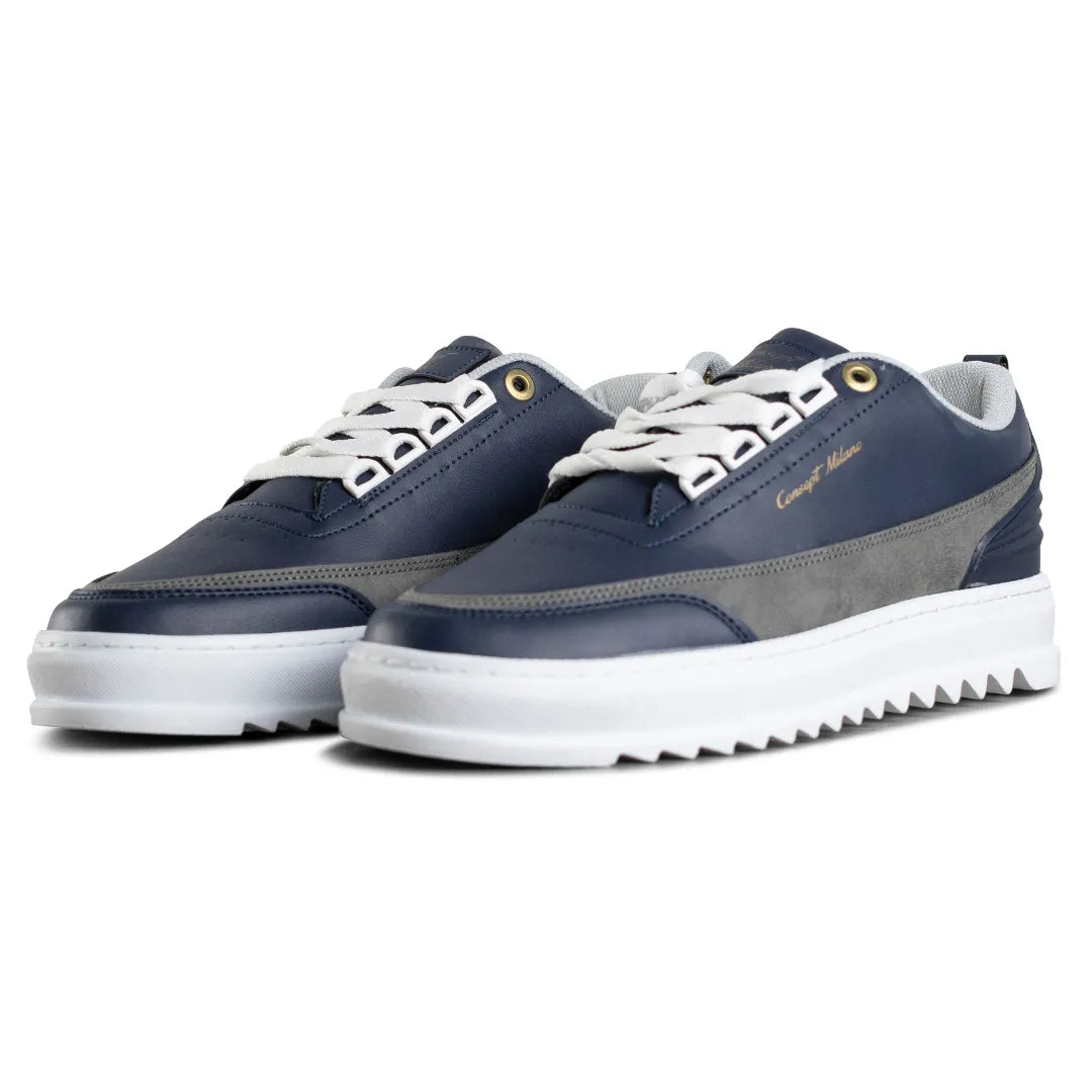 LeClub™ | Baskets en cuir mélangé