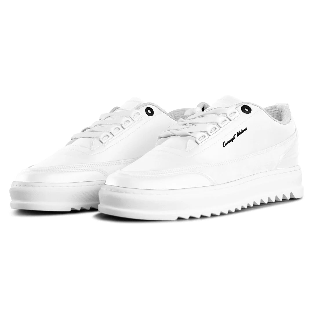 LeClub™ | Baskets en cuir mélangé