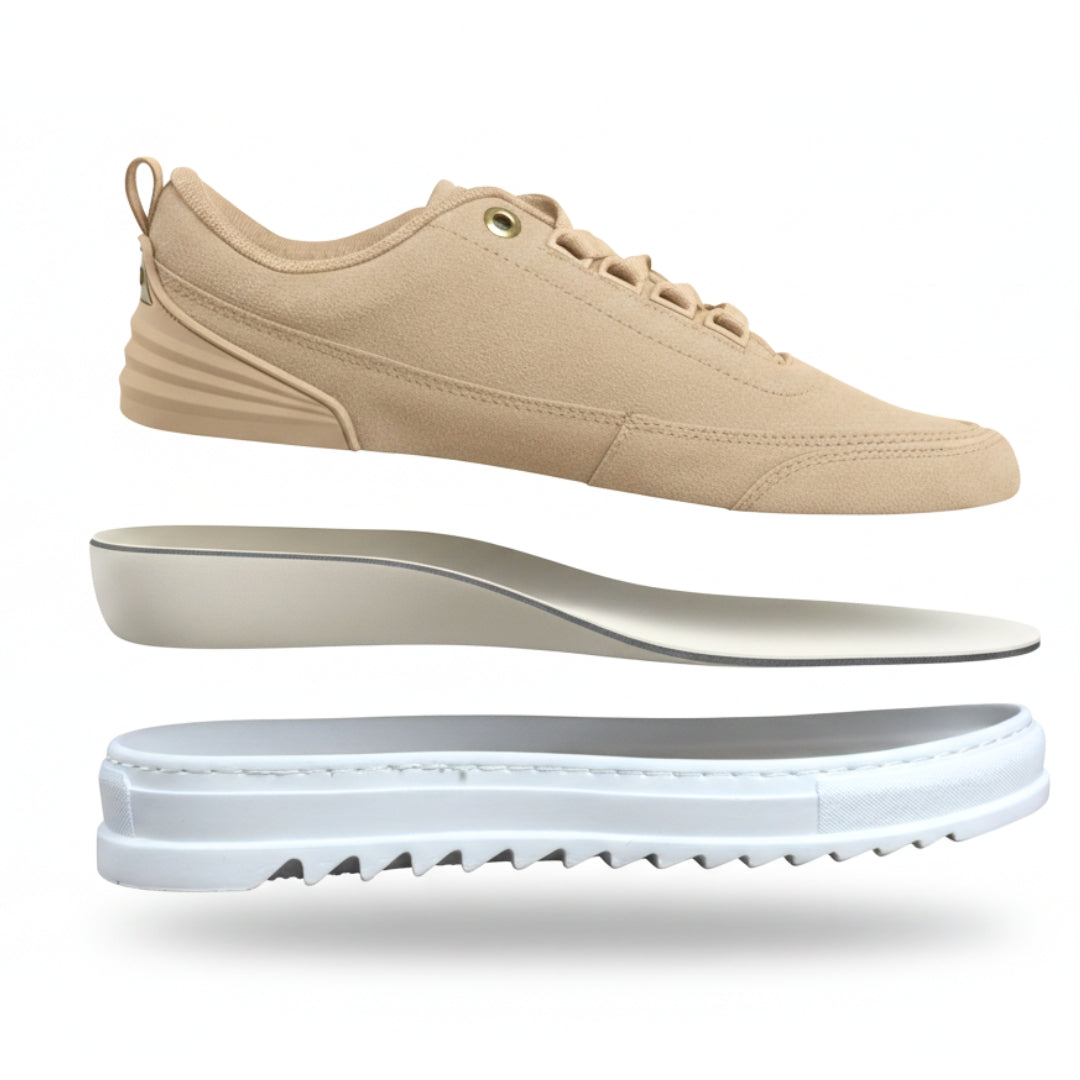 LeClub™ | Baskets en cuir mélangé