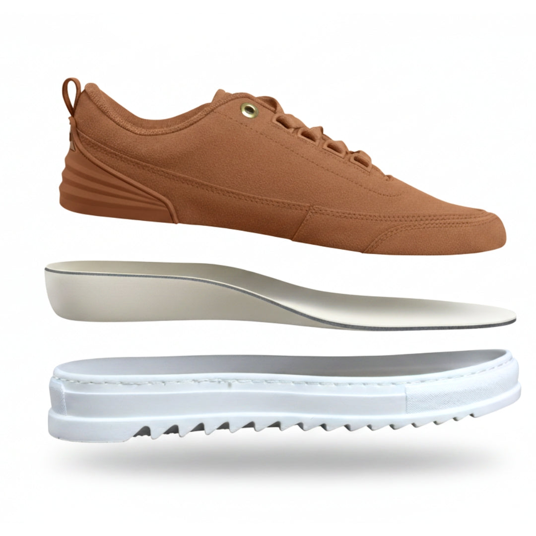 LeClub™ | Baskets en cuir mélangé