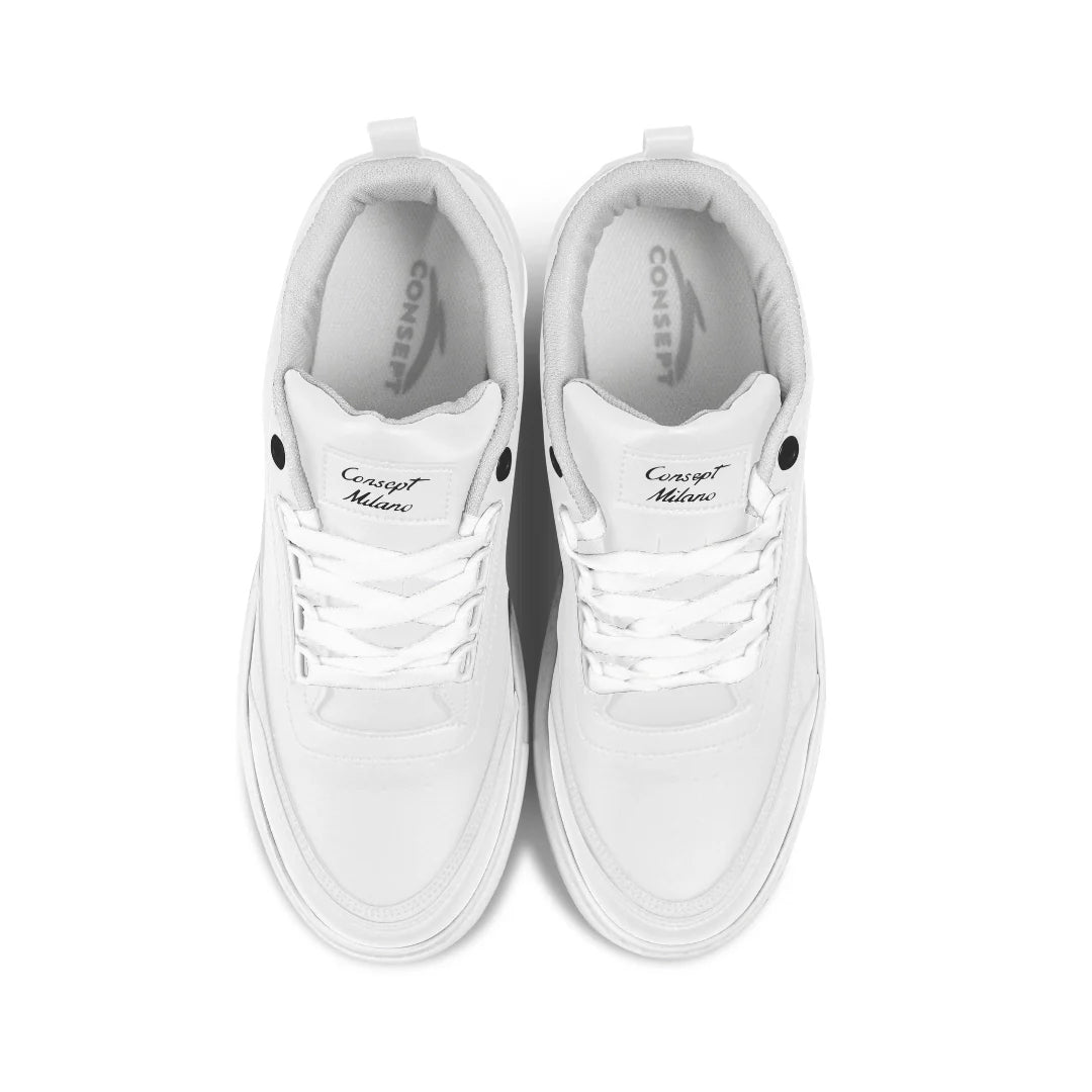 LeClub™ | Baskets en cuir mélangé