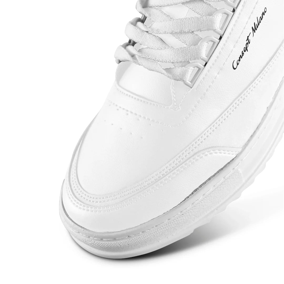 LeClub™ | Baskets en cuir mélangé