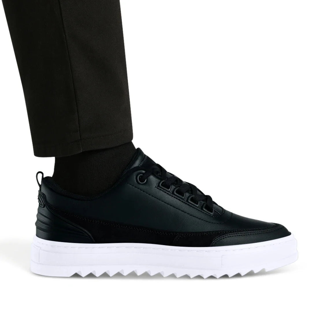 LeClub™ | Baskets en cuir mélangé