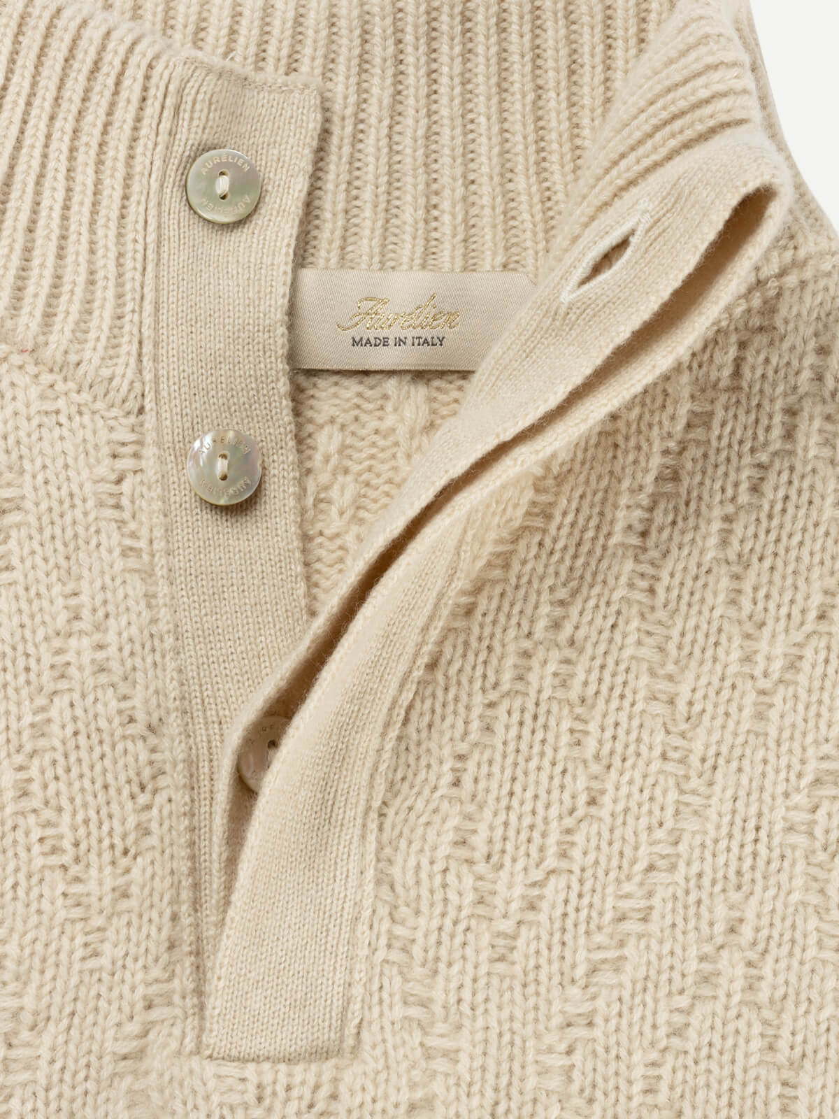LeClub™ | Light Beige Frost Sweater