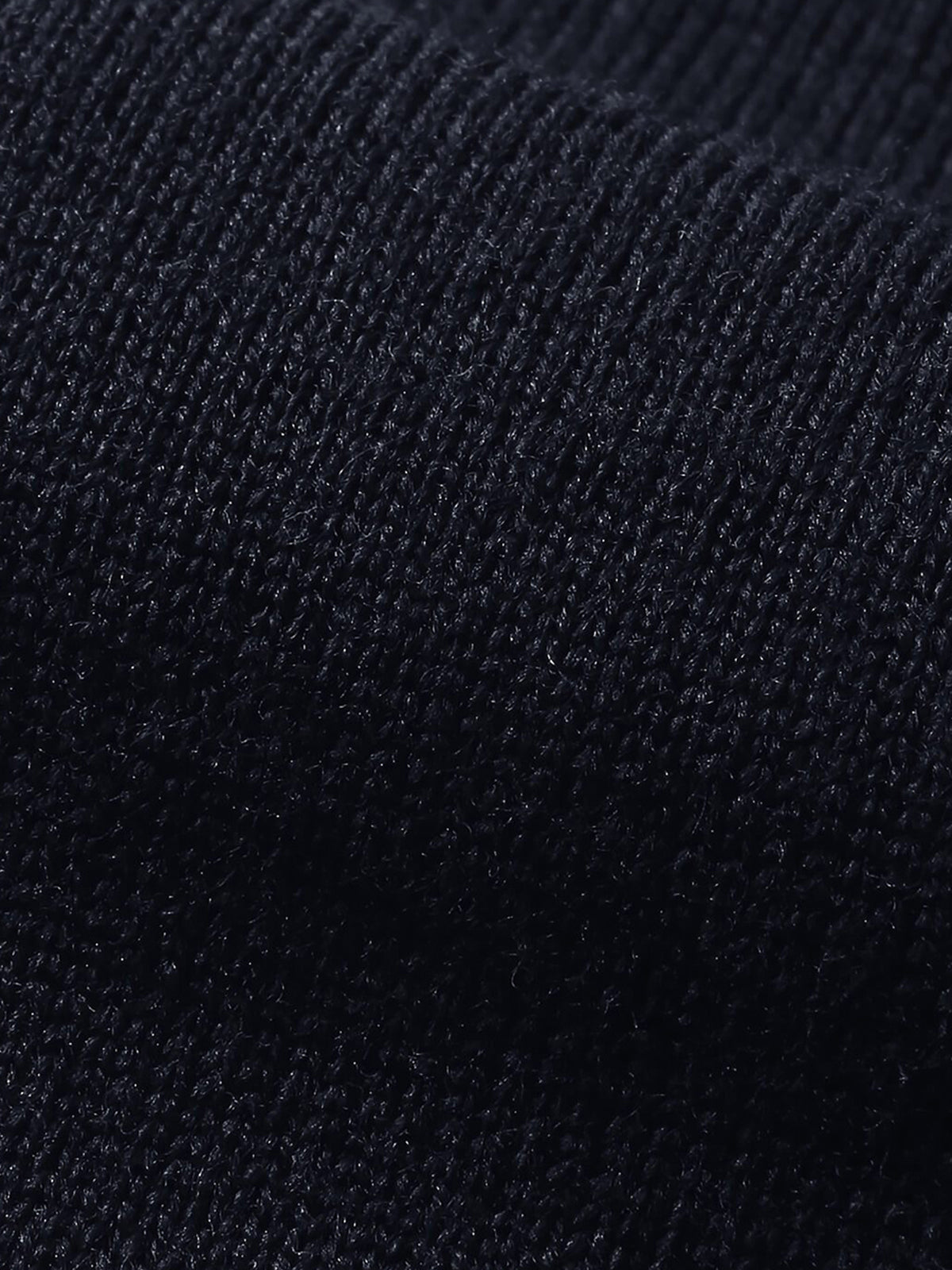 LeClub™ | Extrafine Merino Zipper Sweater Navy