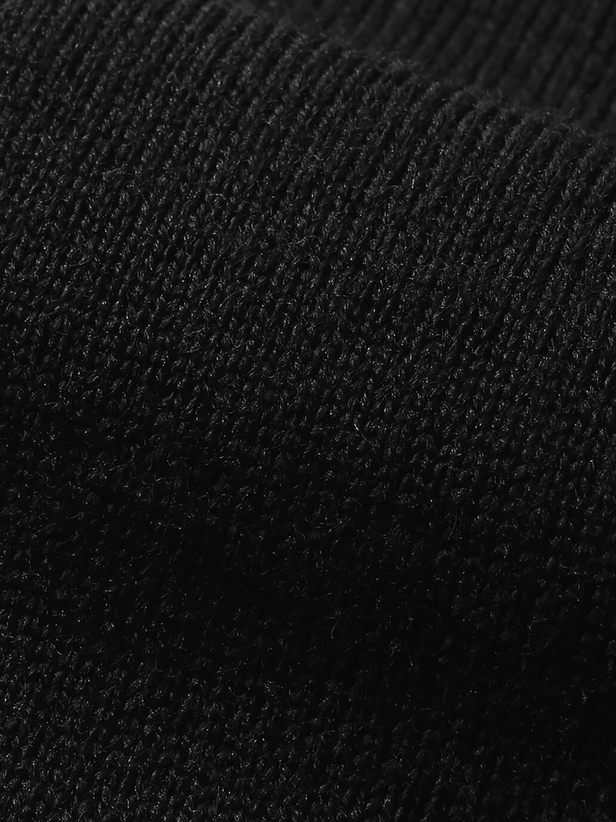 LeClub™ | Extrafine Merino Zipper Sweater Black