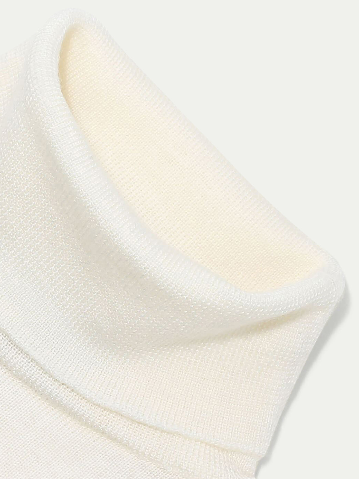 LeClub™ | Extrafine Merino Rollneck Ivory