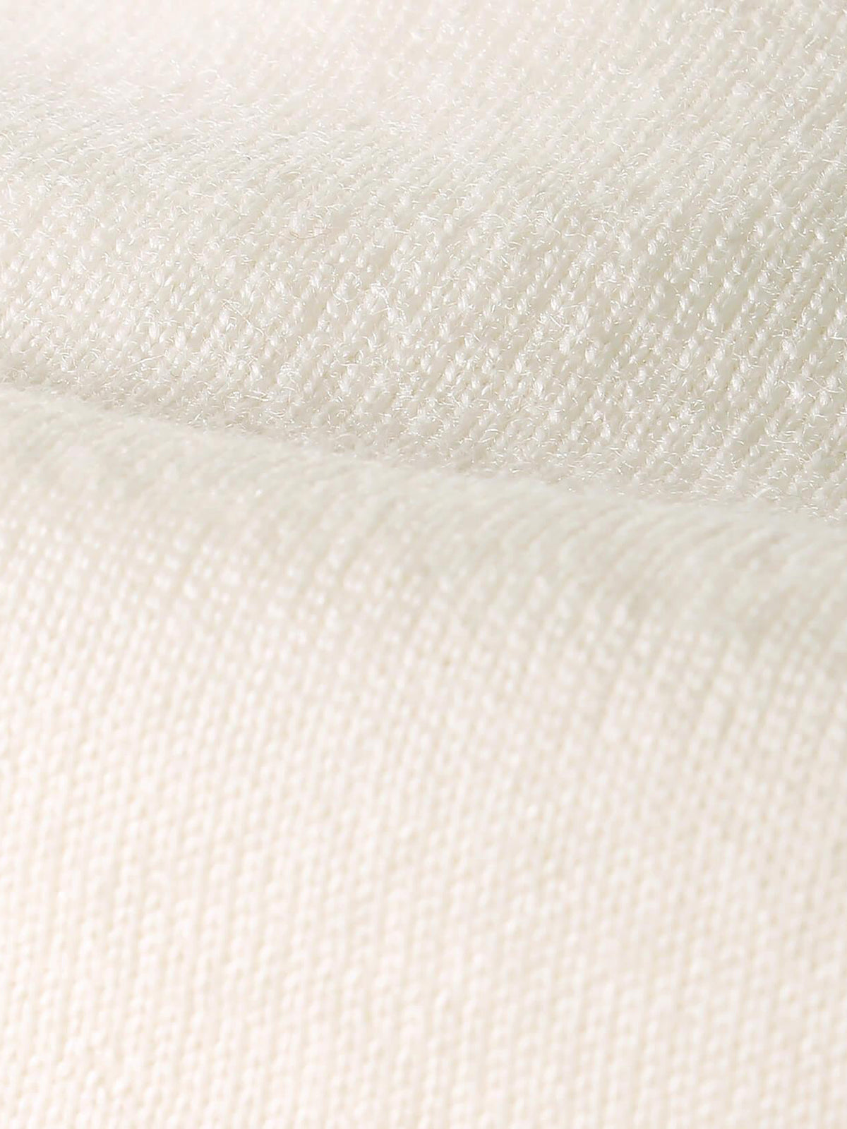 LeClub™ | Extrafine Merino Zipper Sweater Ivory