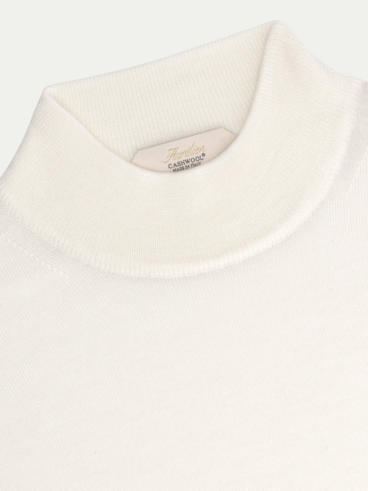 LeClub™ | Extrafine Merino Mockneck Ivory