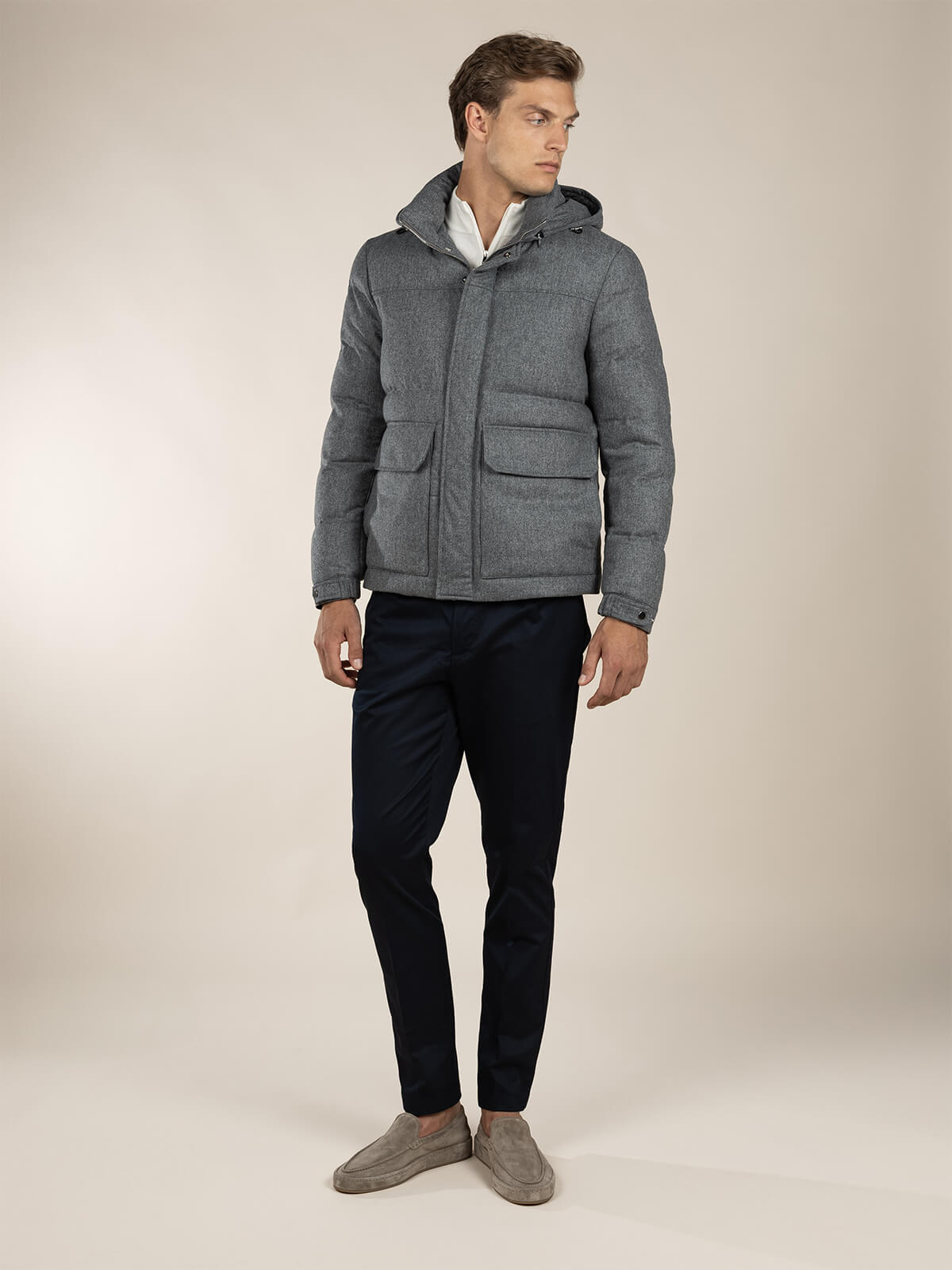 LeClub™ | Grey Ski Jacket