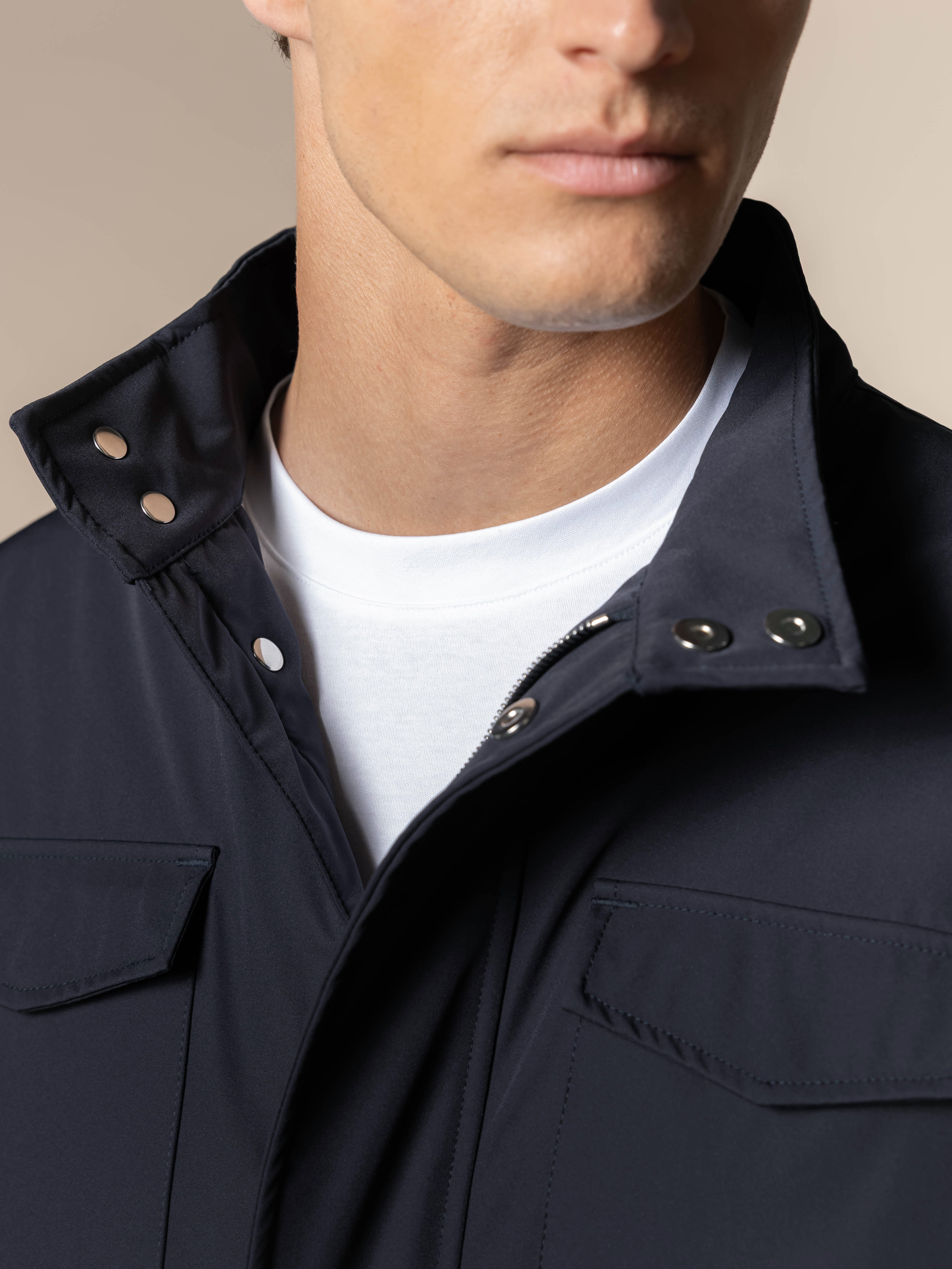 LeClub™ | Navy Magnetic Field Jacket