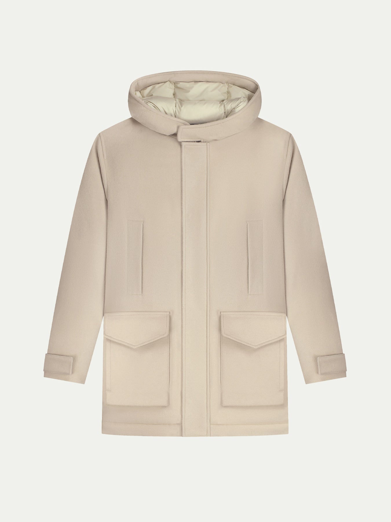 LeClub™ | Light Beige Wintertime Parka
