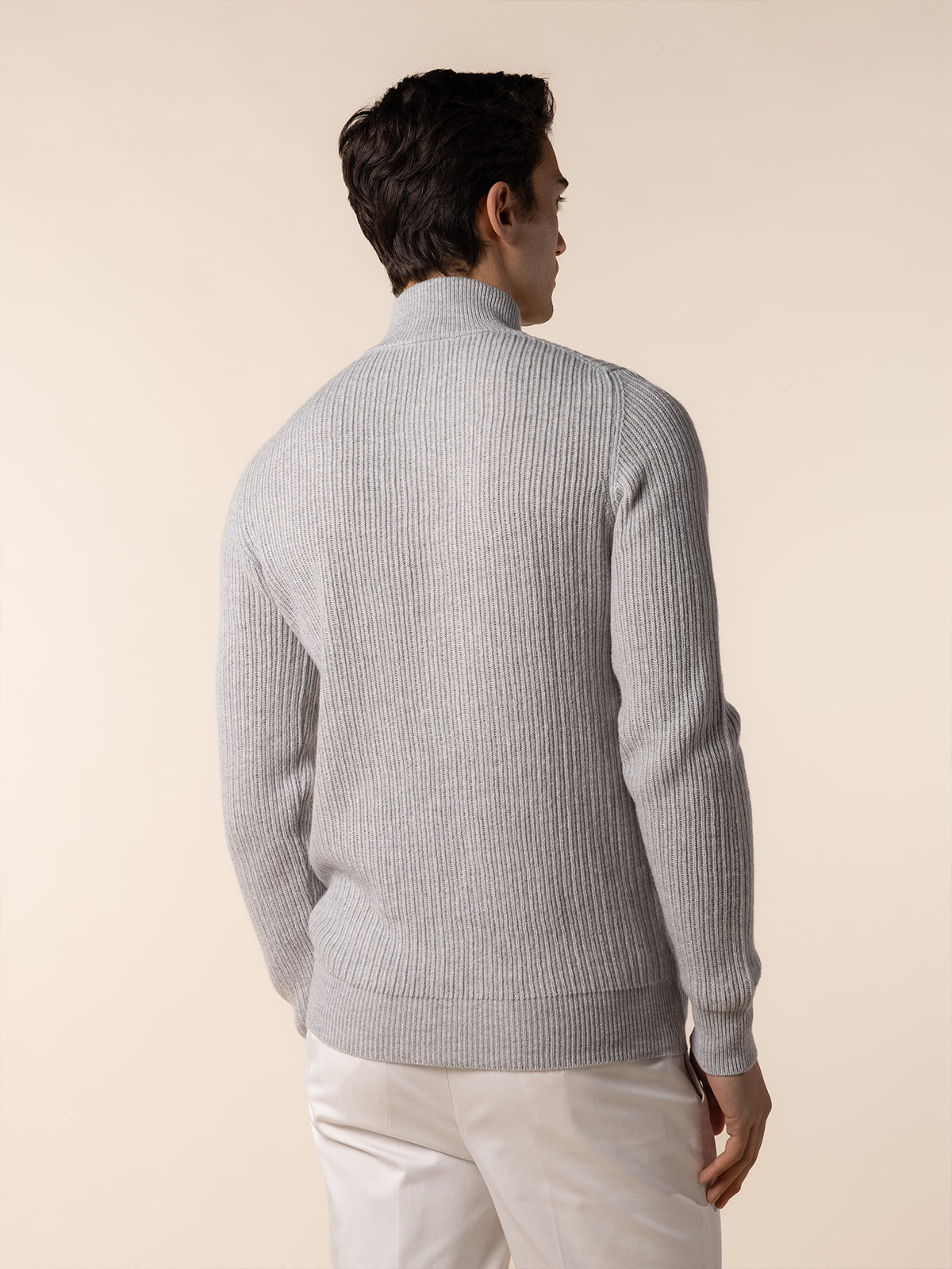 LeClub™ | Light Grey Rib Vest