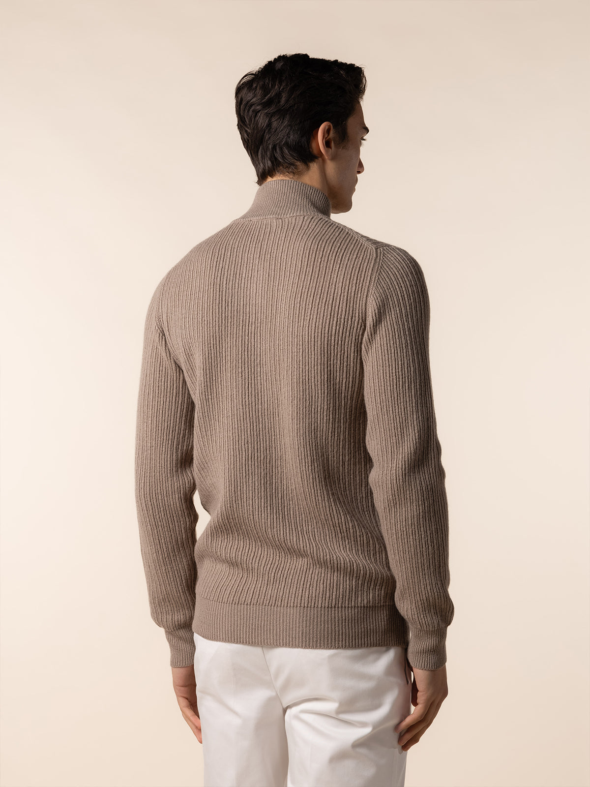 LeClub™ | Taupe Rib Vest