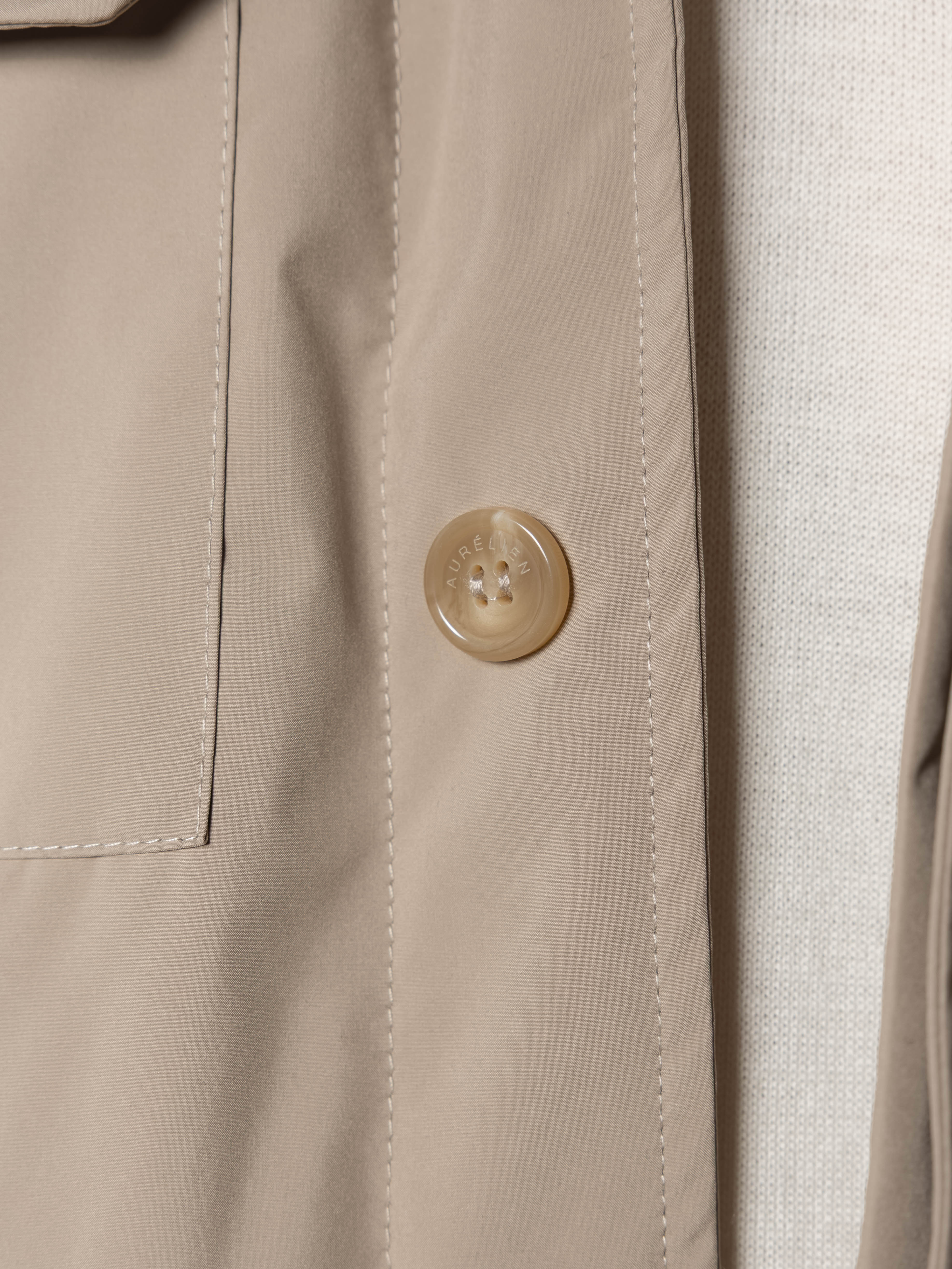 LeClub™ | Beige City Button Jacket
