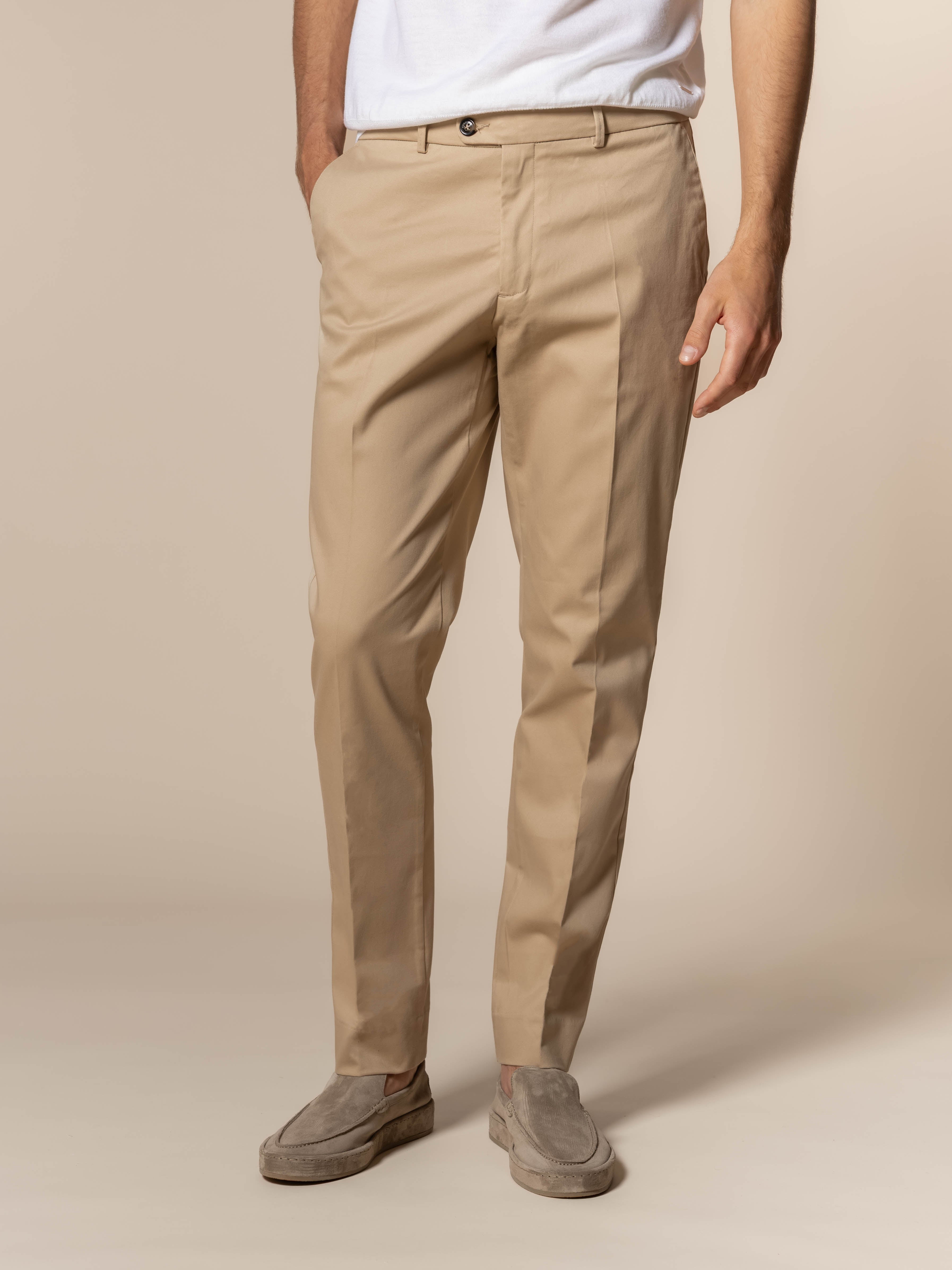 LeClub™ | Dark Beige Metropolitan Trousers