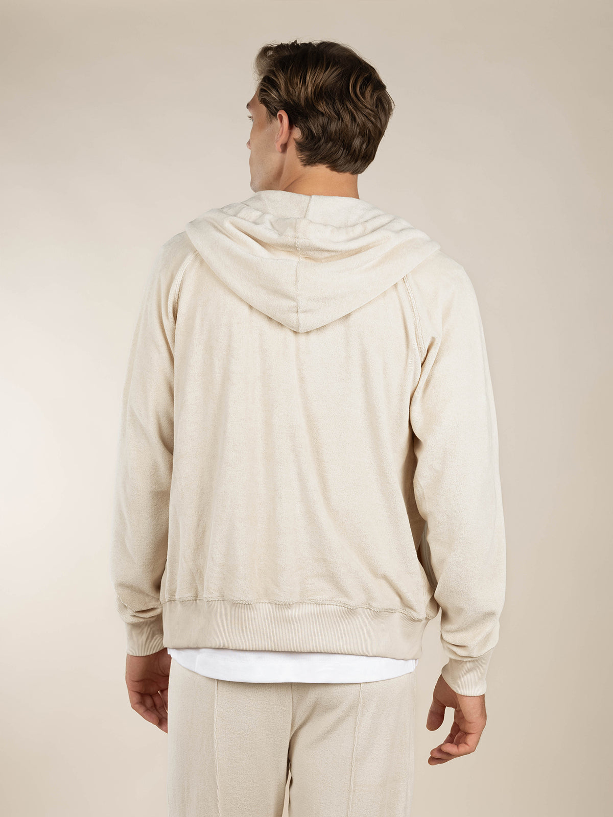 LeClub™ | Shell Terry Towelling Zipper Vest