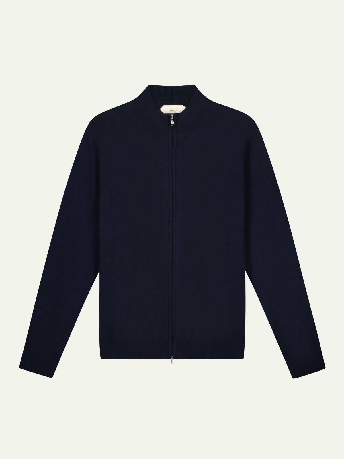 LeClub™ | Extrafine Merino Zipper Vest Navy