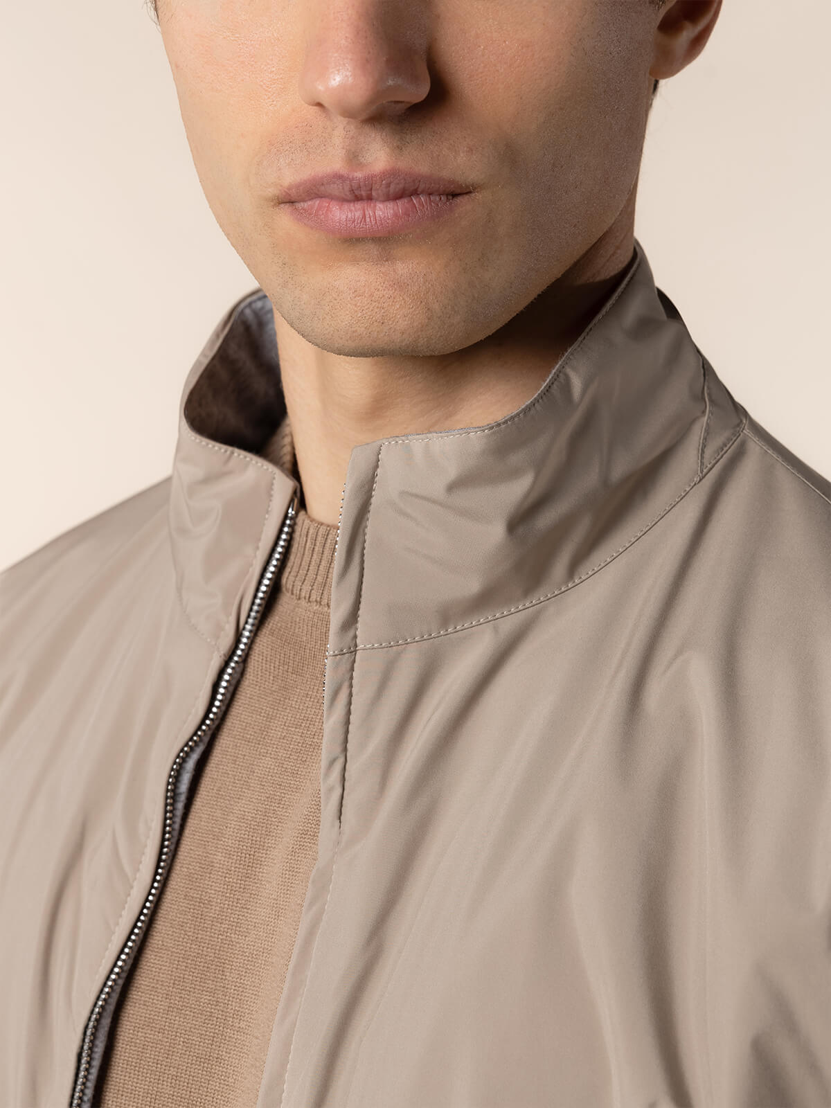 LeClub™ | Beige Reversible Resort Jacket