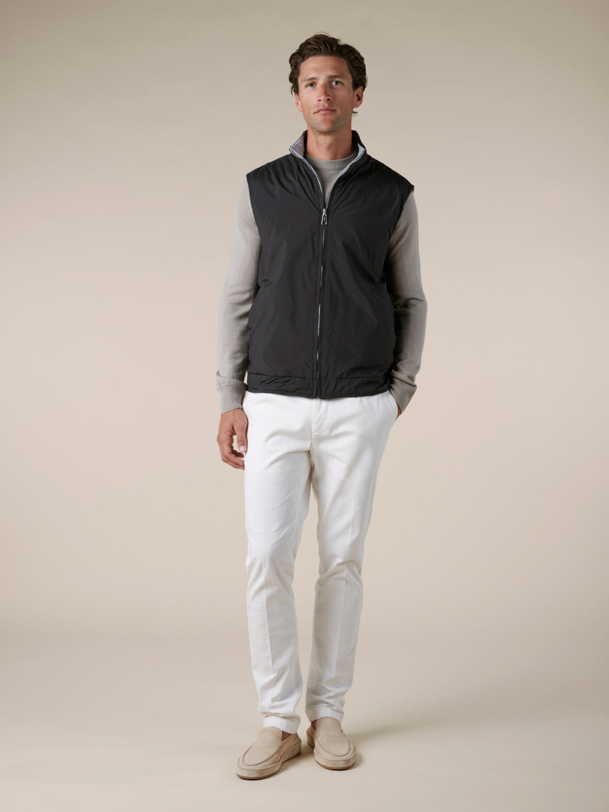 LeClub™ | Anthracite Reversible Resort Body Warmer