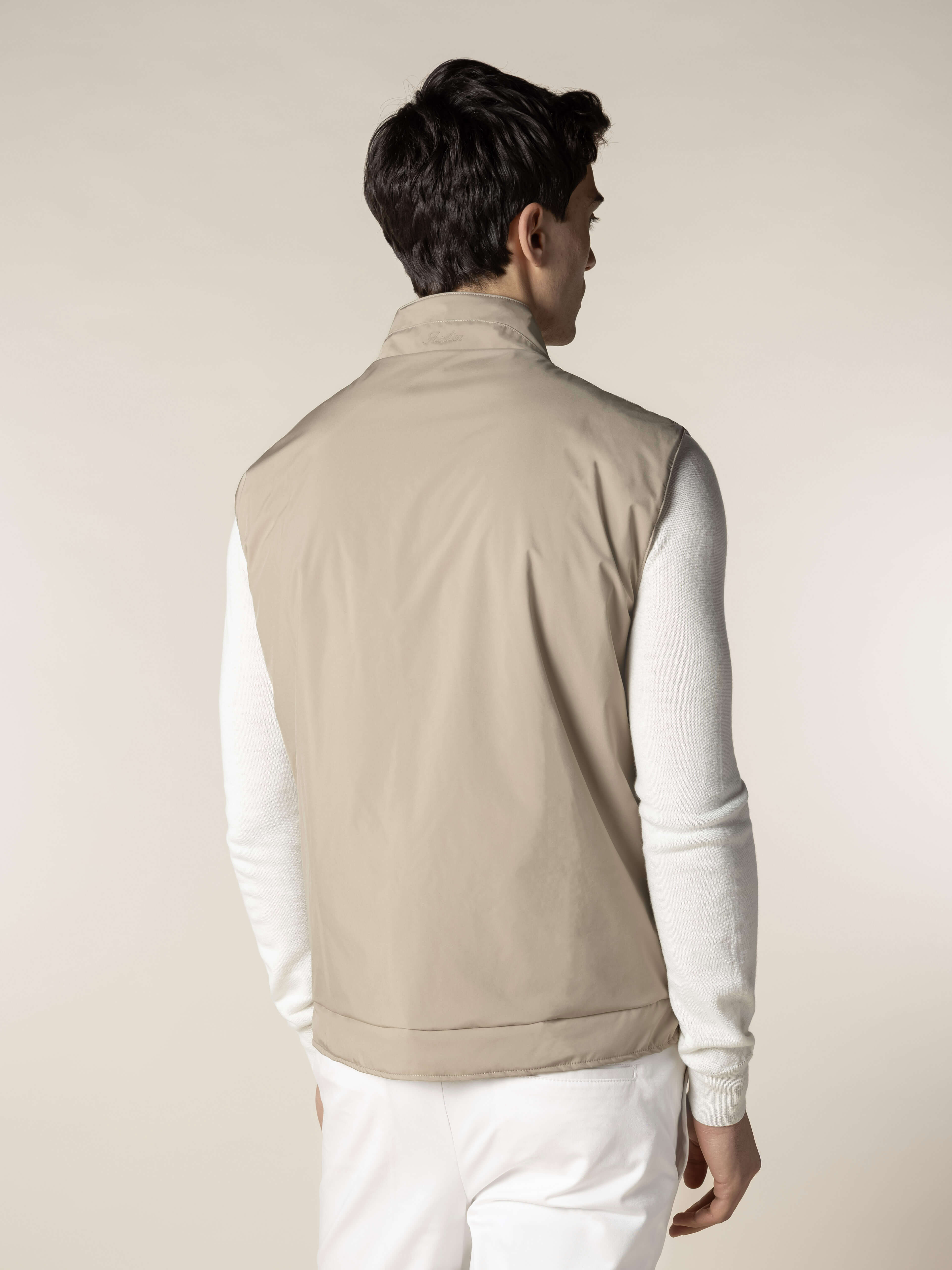 LeClub™ | Beige Reversible Resort Body Warmer