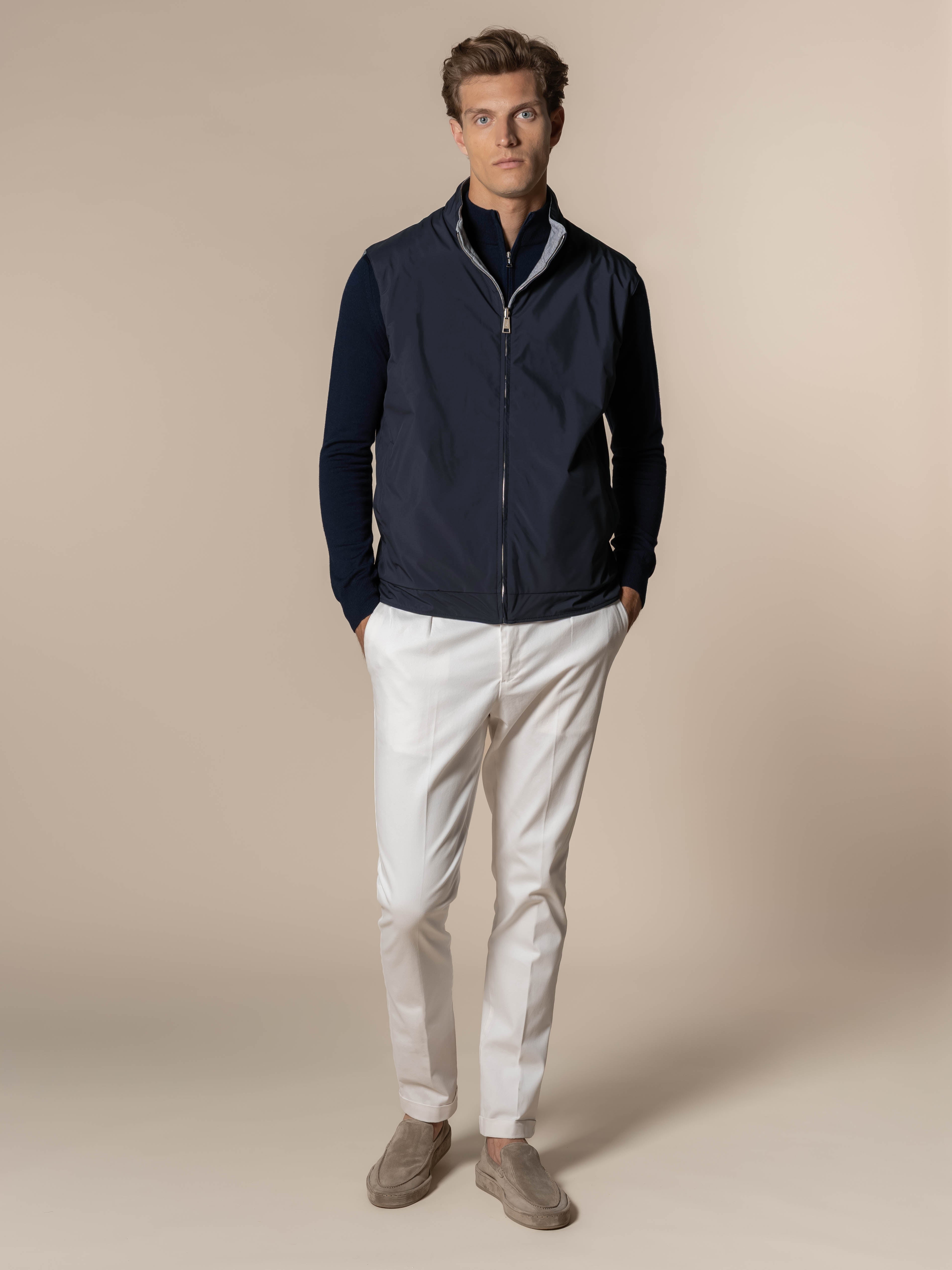 LeClub™ | Navy Reversible Resort Body Warmer