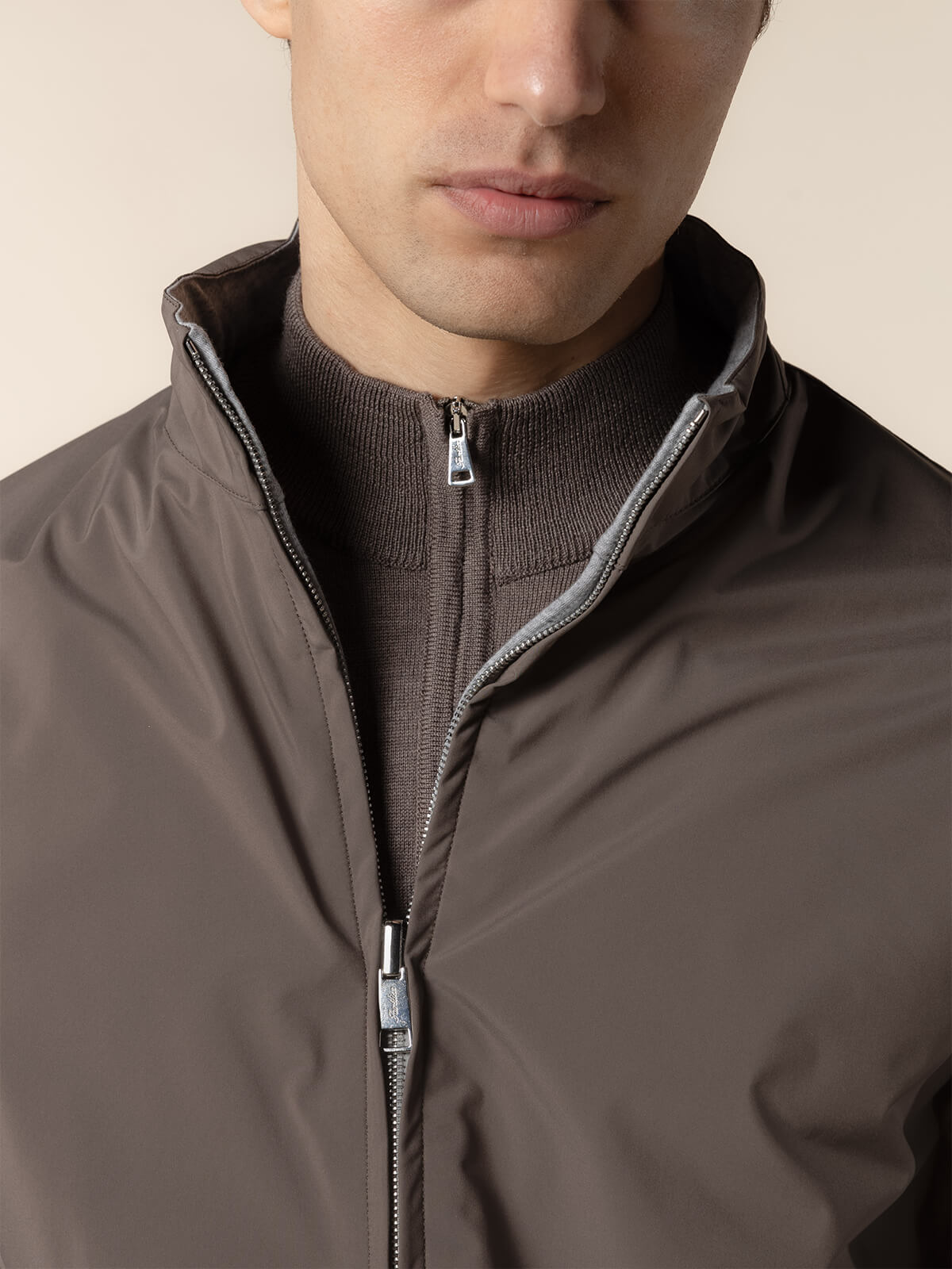 LeClub™ | Ash Grey Reversible Resort Jacket