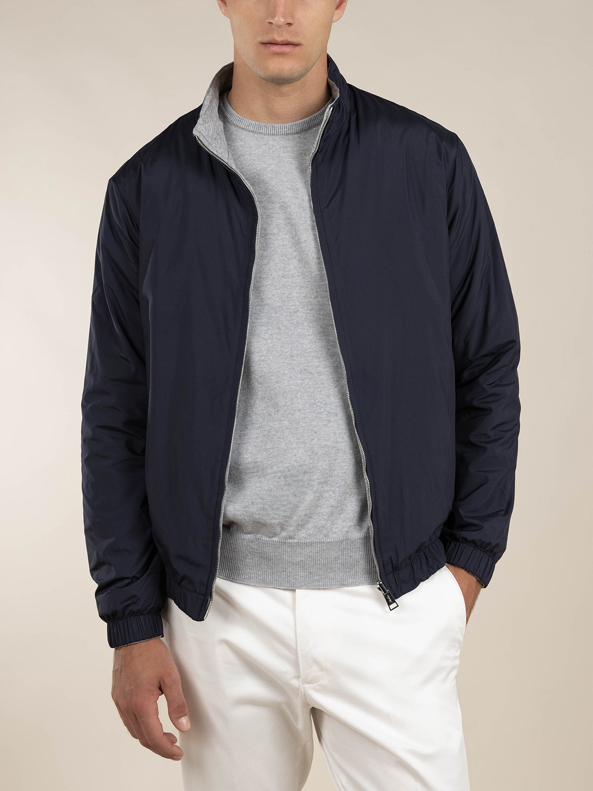 LeClub™ | Navy Reversible Resort Jacket