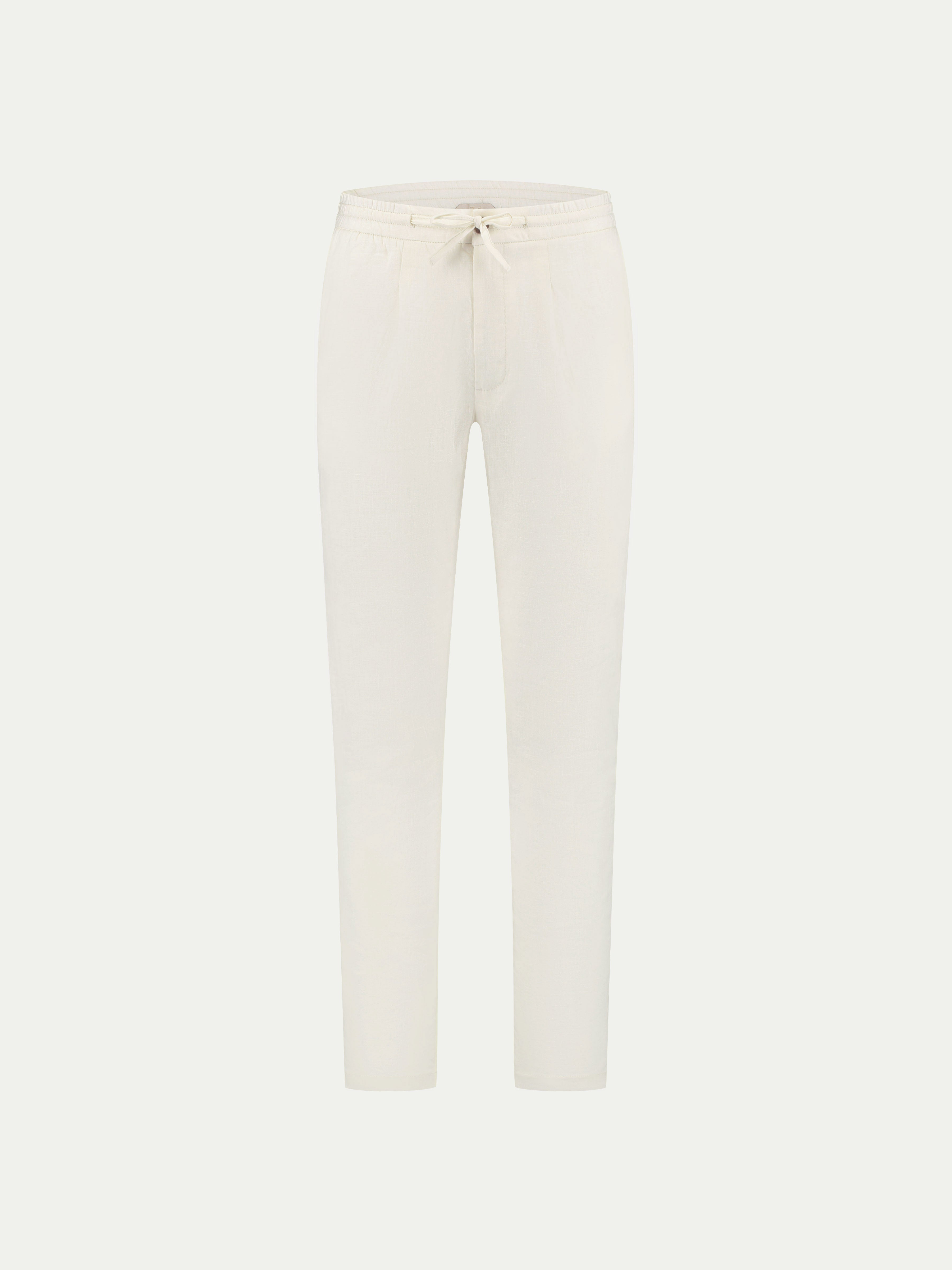 LeClub™ | Ivory Linen Seaside Trousers