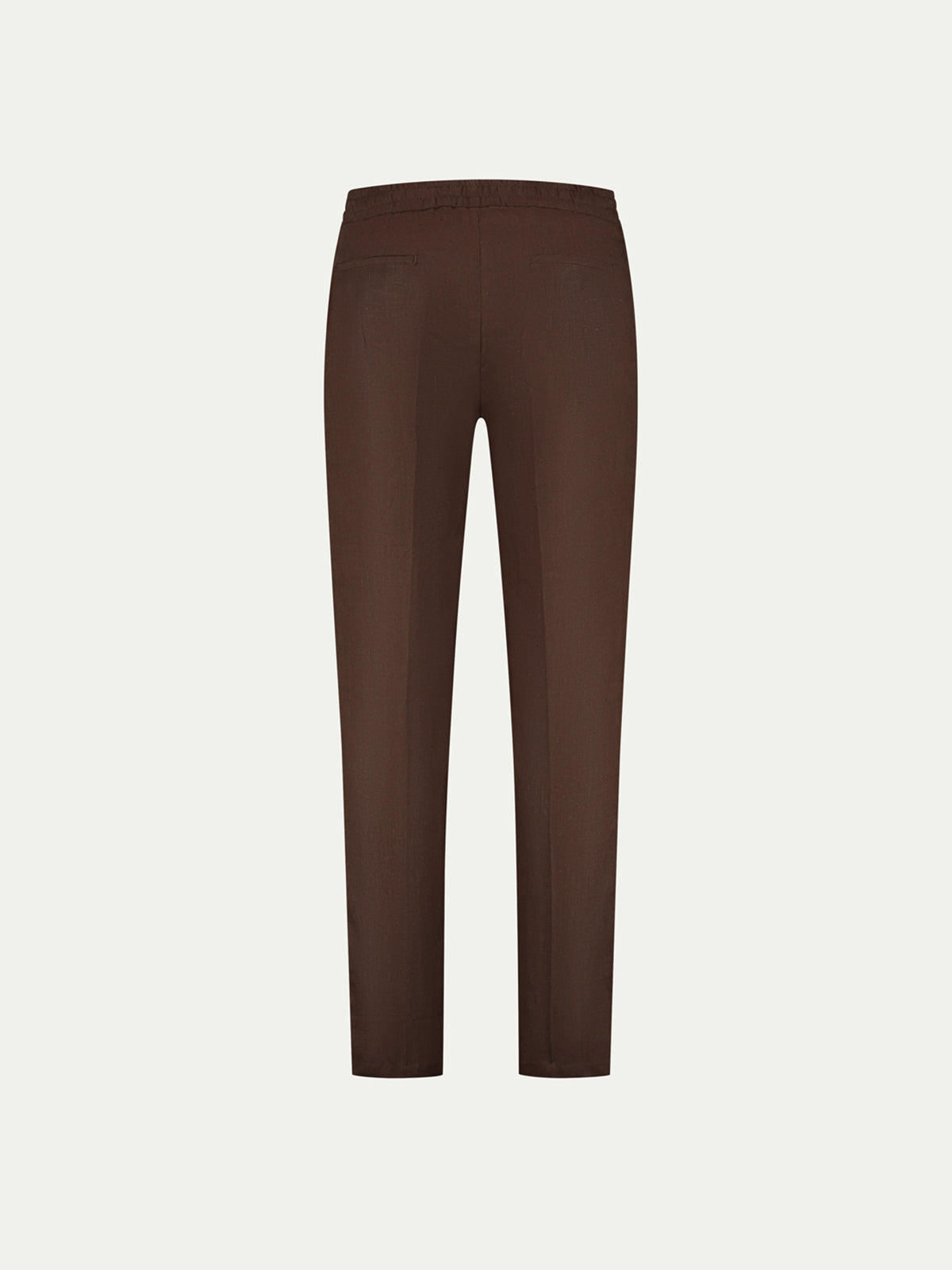 LeClub™ | Chocolate Linen Seaside Trousers