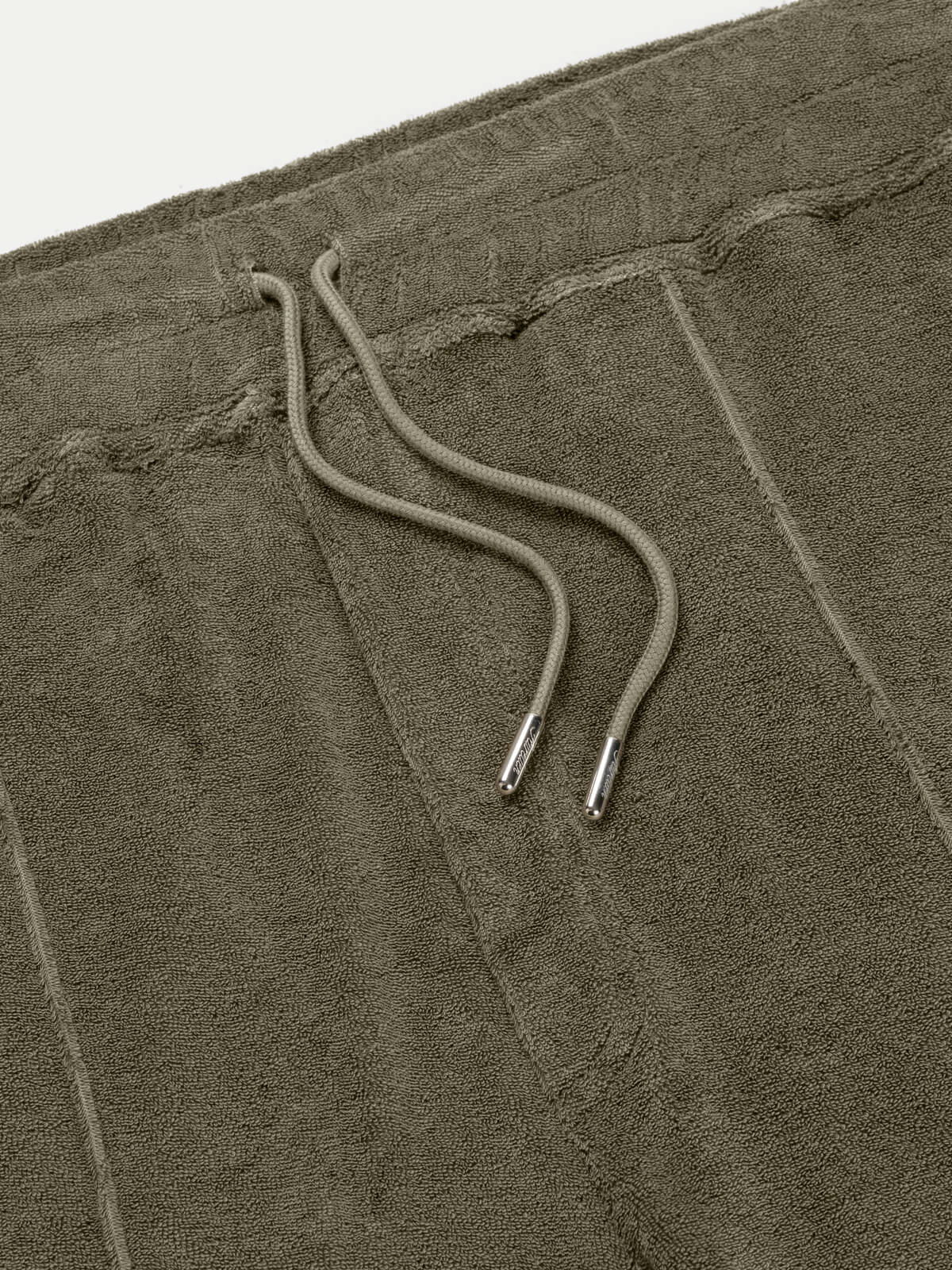 LeClub™ | Olive Terry Towelling Leisure Shorts