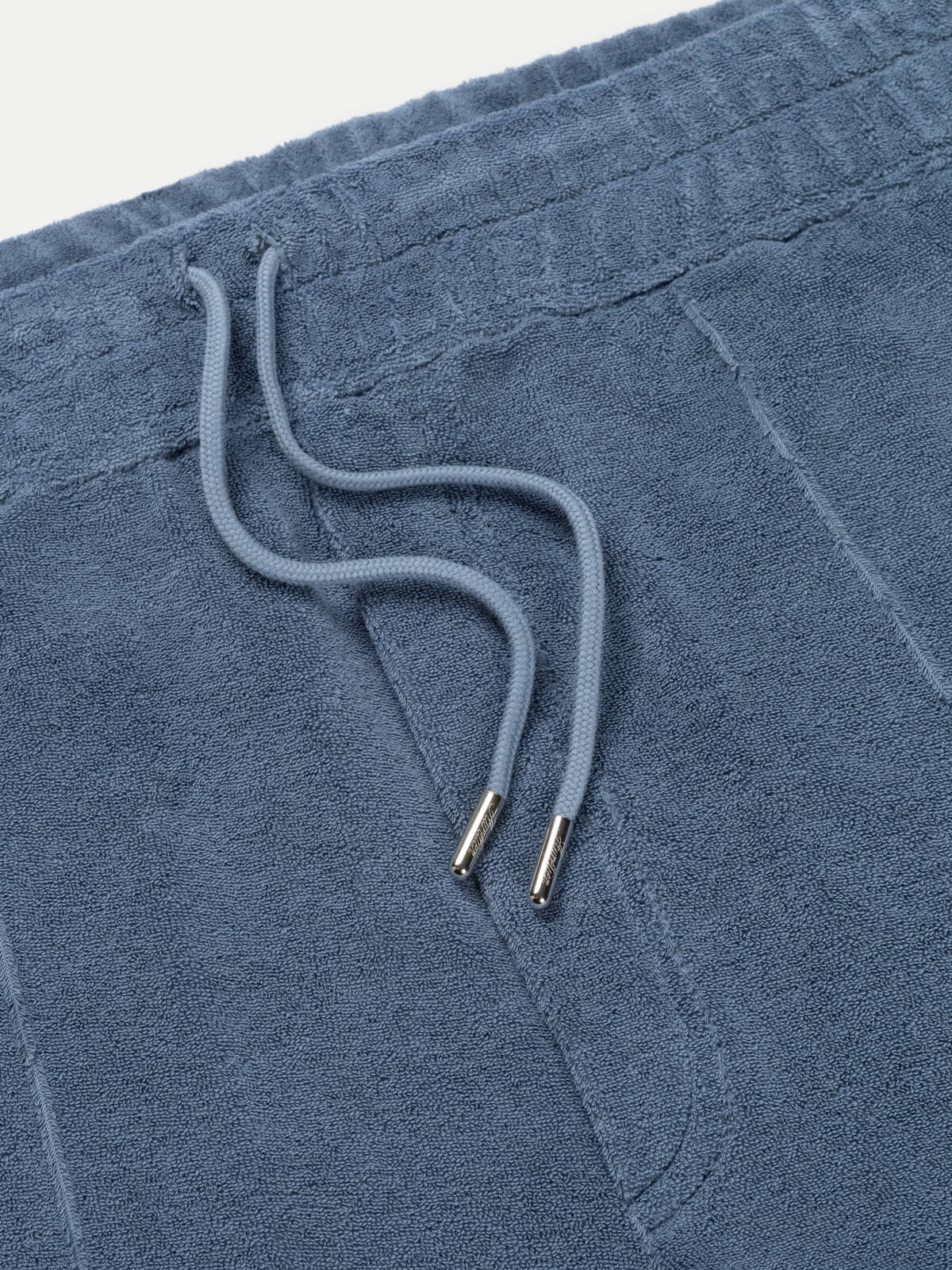 LeClub™ | Steel Blue Terry Towelling Leisure Shorts