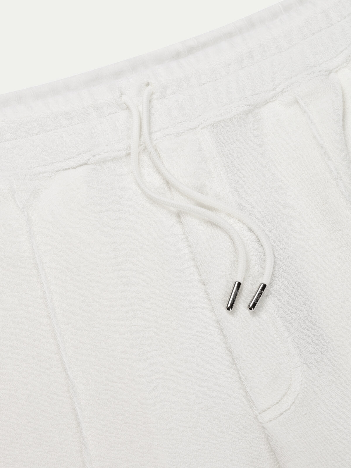 LeClub™ | White Terry Towelling Shorts