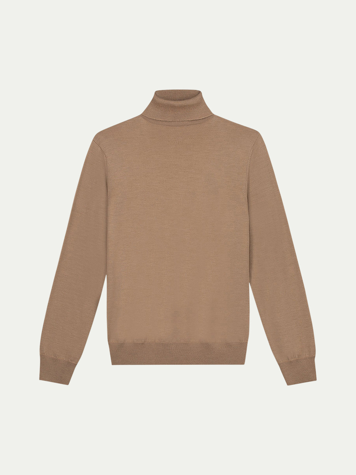LeClub™ | Extrafine Merino Rollneck Beige