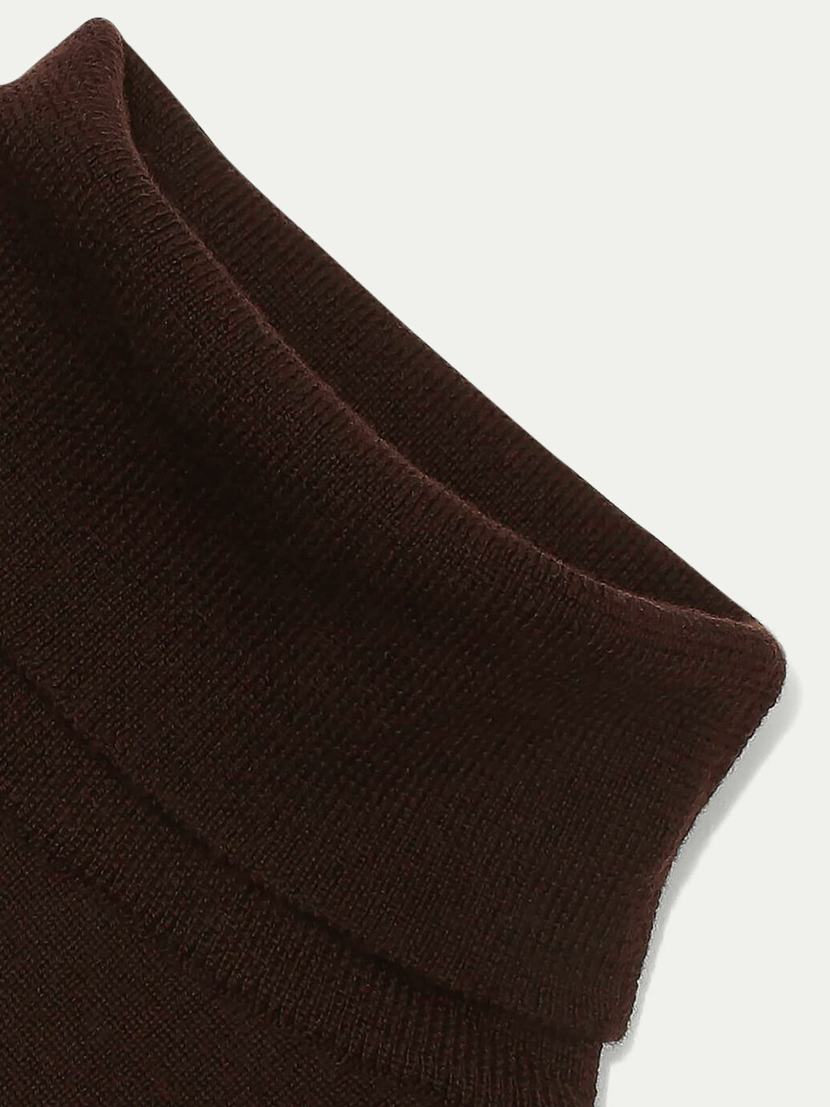 LeClub™ | Extrafine Merino Rollneck Brown