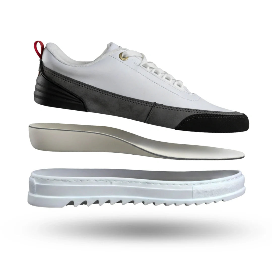 LeClub™ | Baskets en cuir mélangé