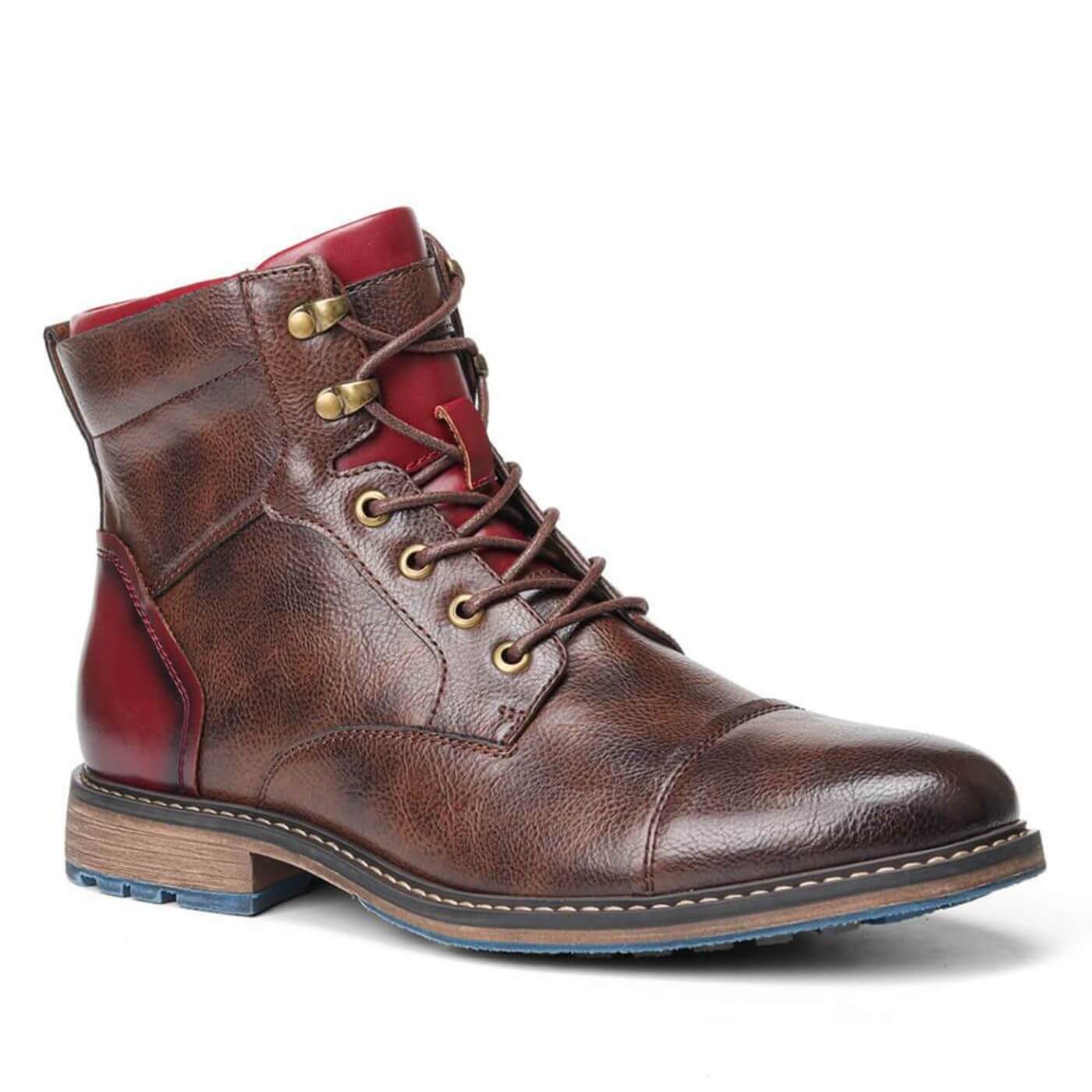 LeClub™ | Bottes Oxford en cuir haut de gamme