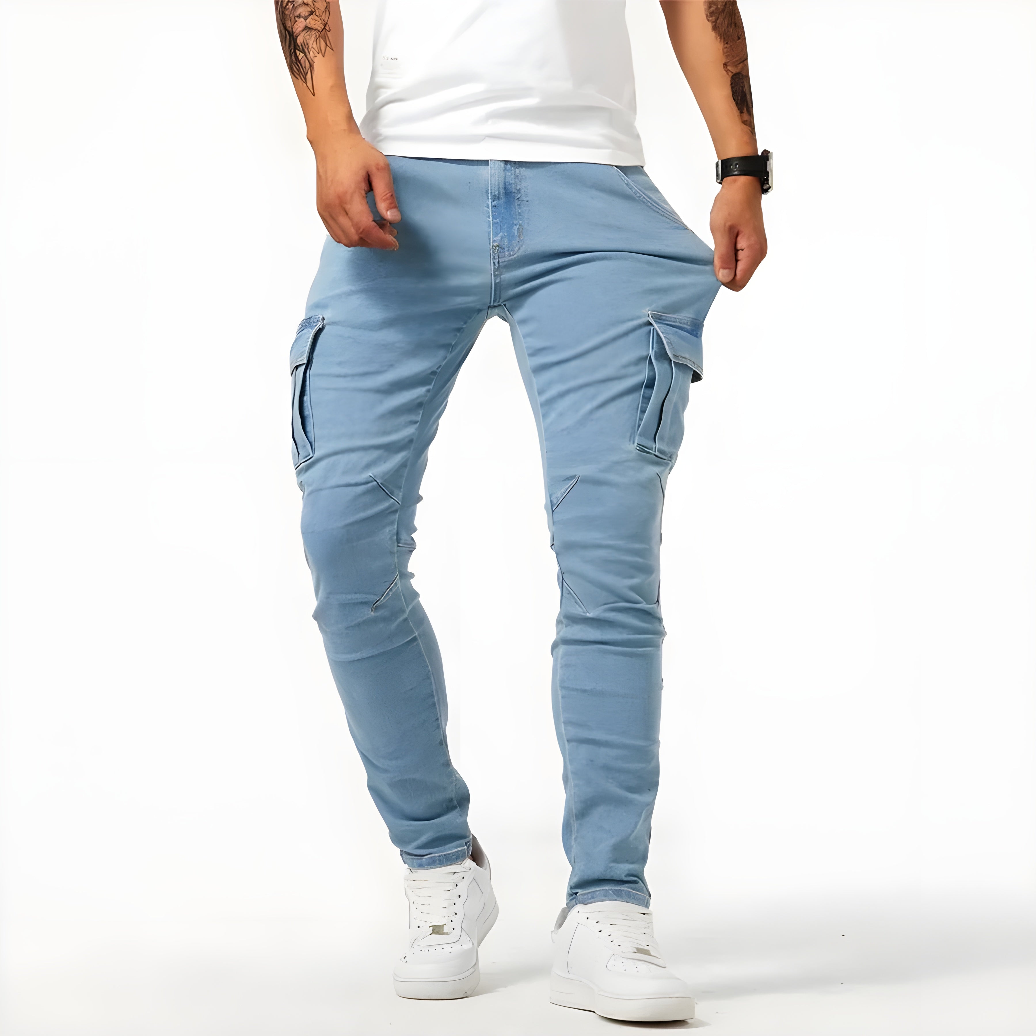 LeClub™ | Pantalon Cargo Stretch Confort