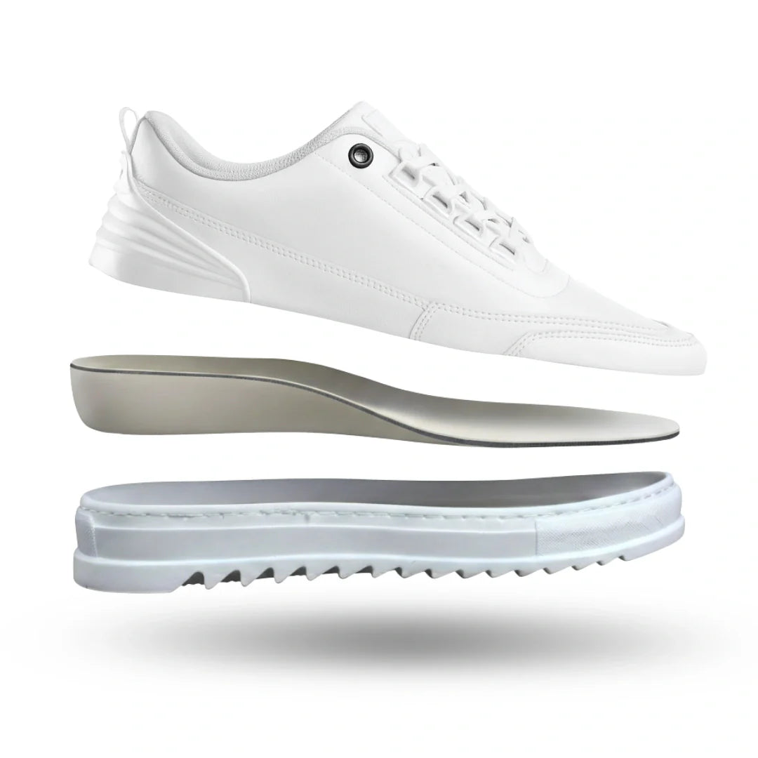 LeClub™ | Baskets en cuir mélangé