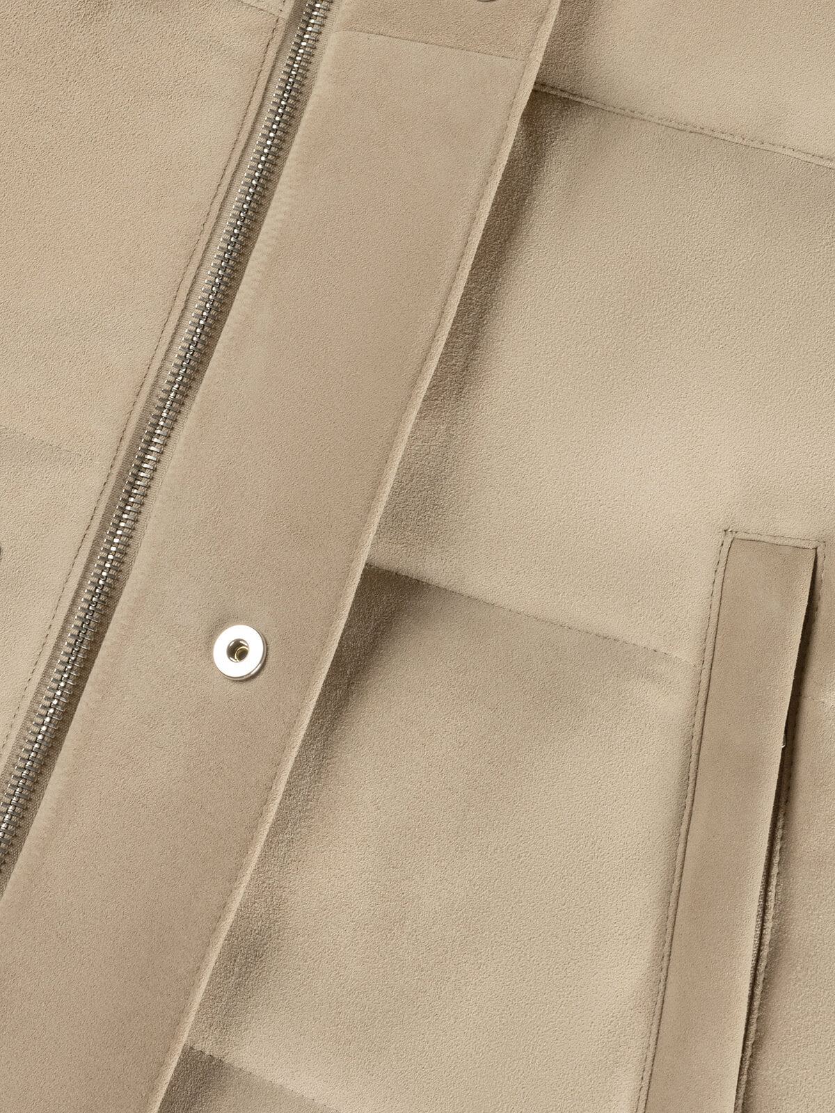LeClub™ | Light Beige Suede AUR1 Body Warmer