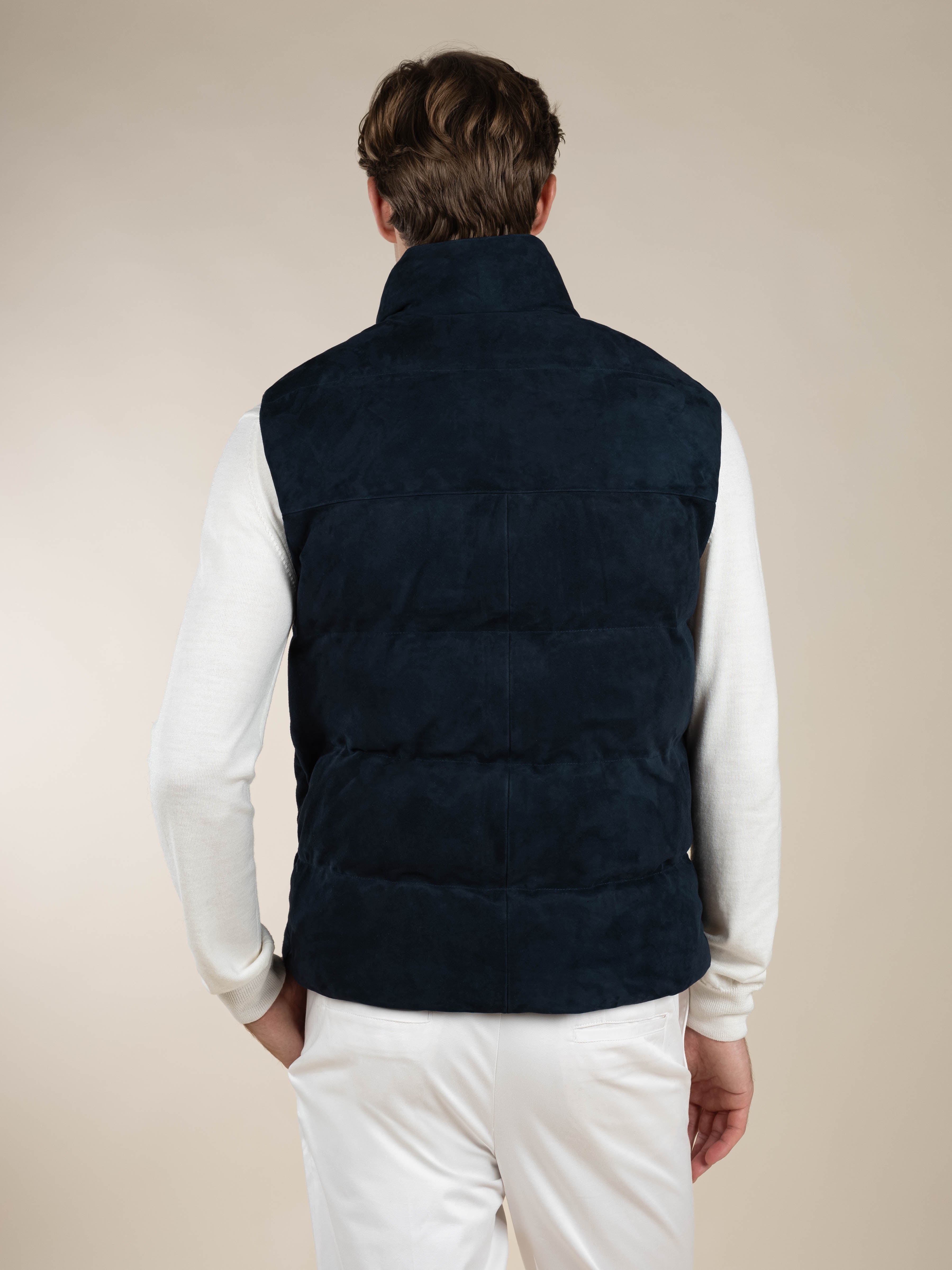 LeClub™ | Navy Suede AUR1 Body Warmer