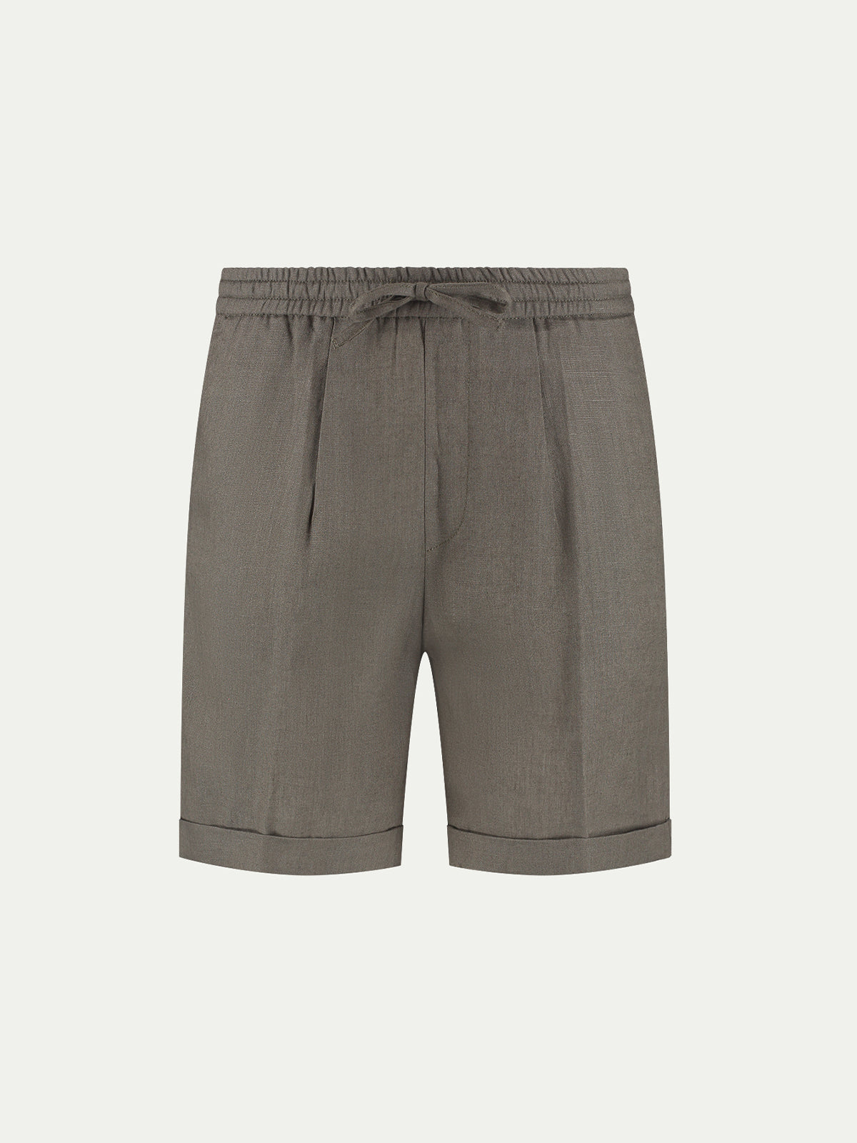 LeClub™ | Ash Grey Linen Seaside Shorts