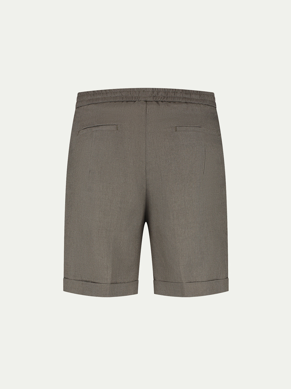 LeClub™ | Ash Grey Linen Seaside Shorts