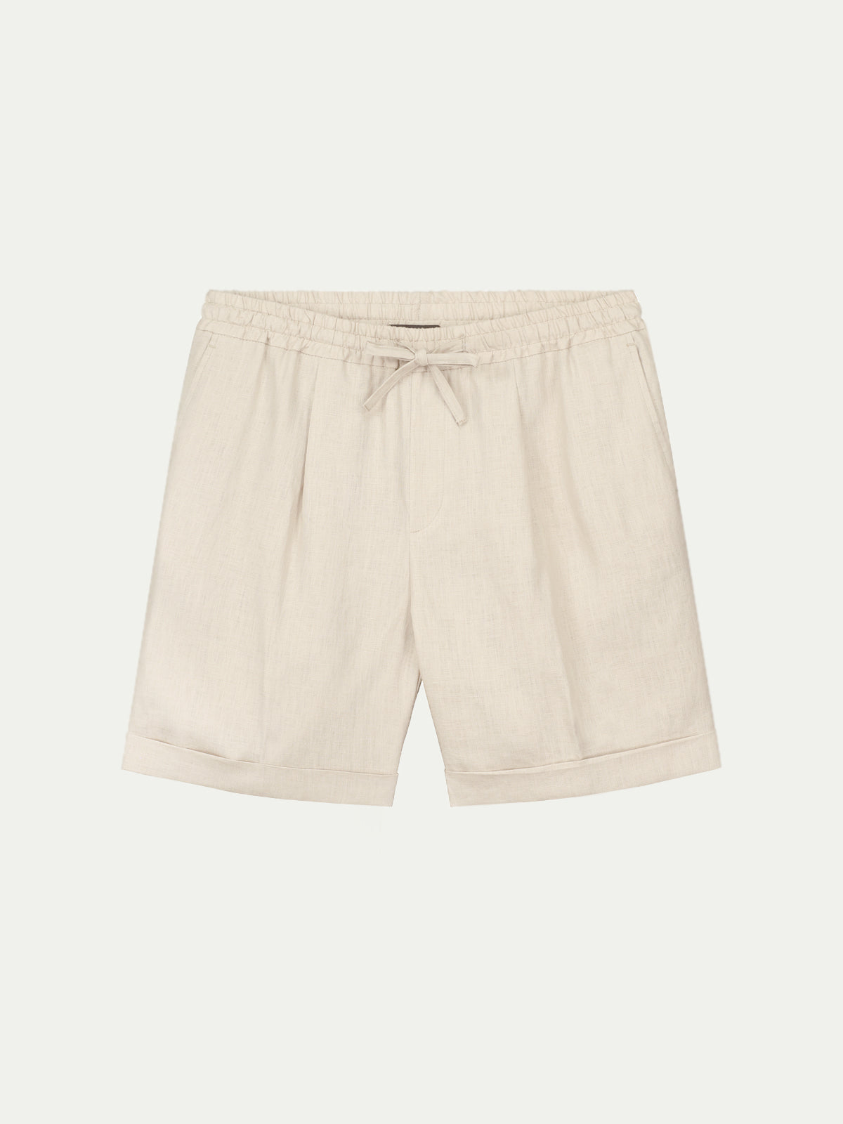 LeClub™ | Beige Linen Seaside Shorts
