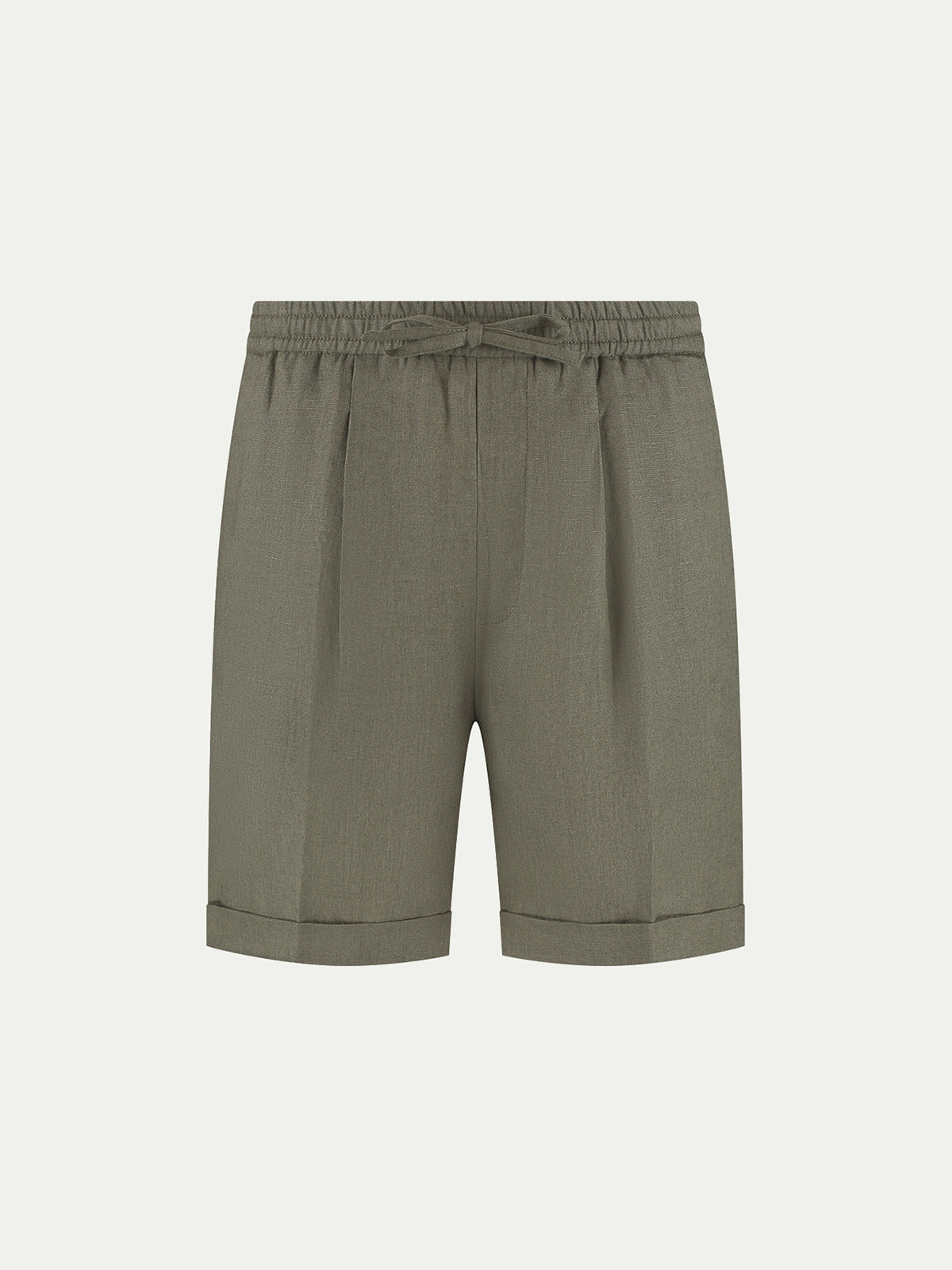 LeClub™ | Olive Linen Seaside Shorts