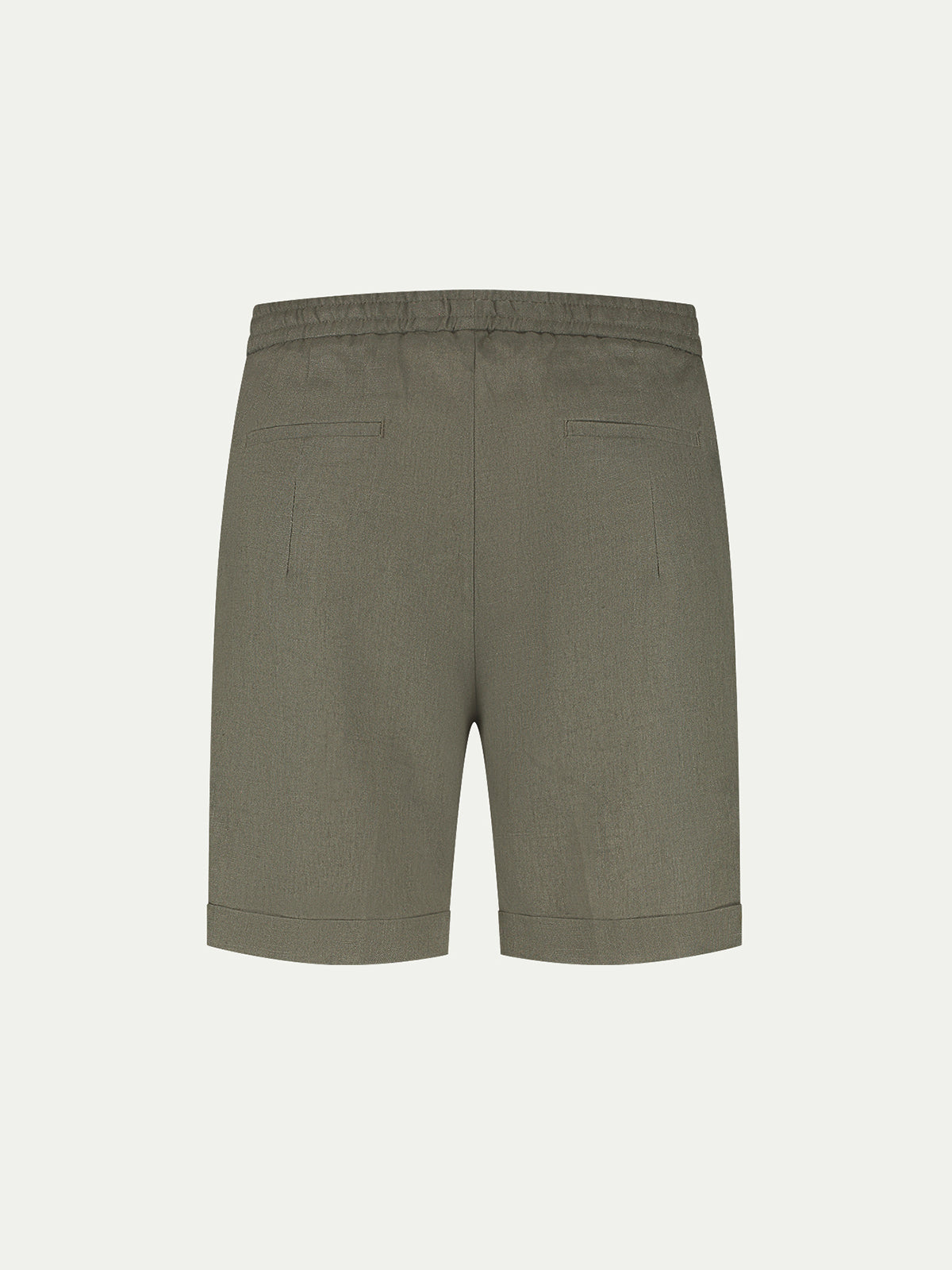 LeClub™ | Olive Linen Seaside Shorts